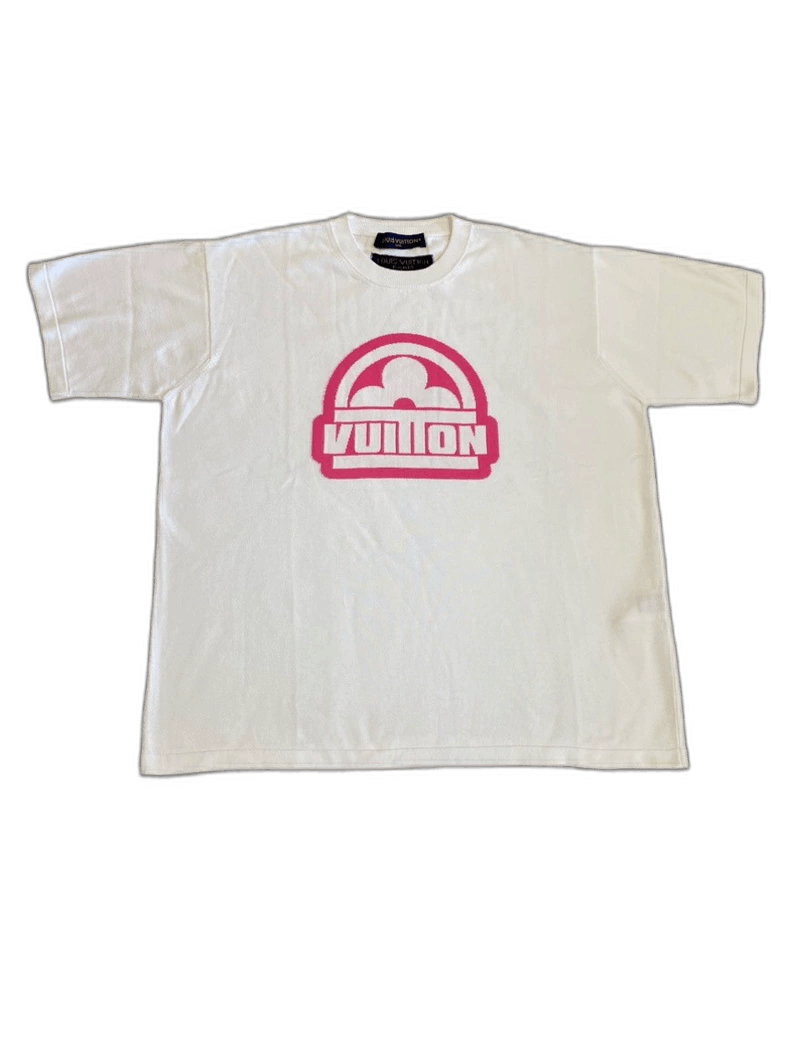 Louis Vuitton SS23 Letter Print Short Sleeve Tee-yf