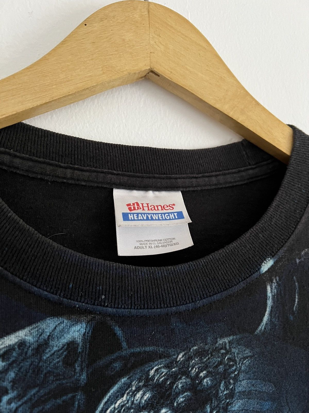 Band Tees × Iron Maiden × Vintage 00s Iron Maiden Mega Print Tees Size US XL / EU 56 / 4 - 2 Thumbnail