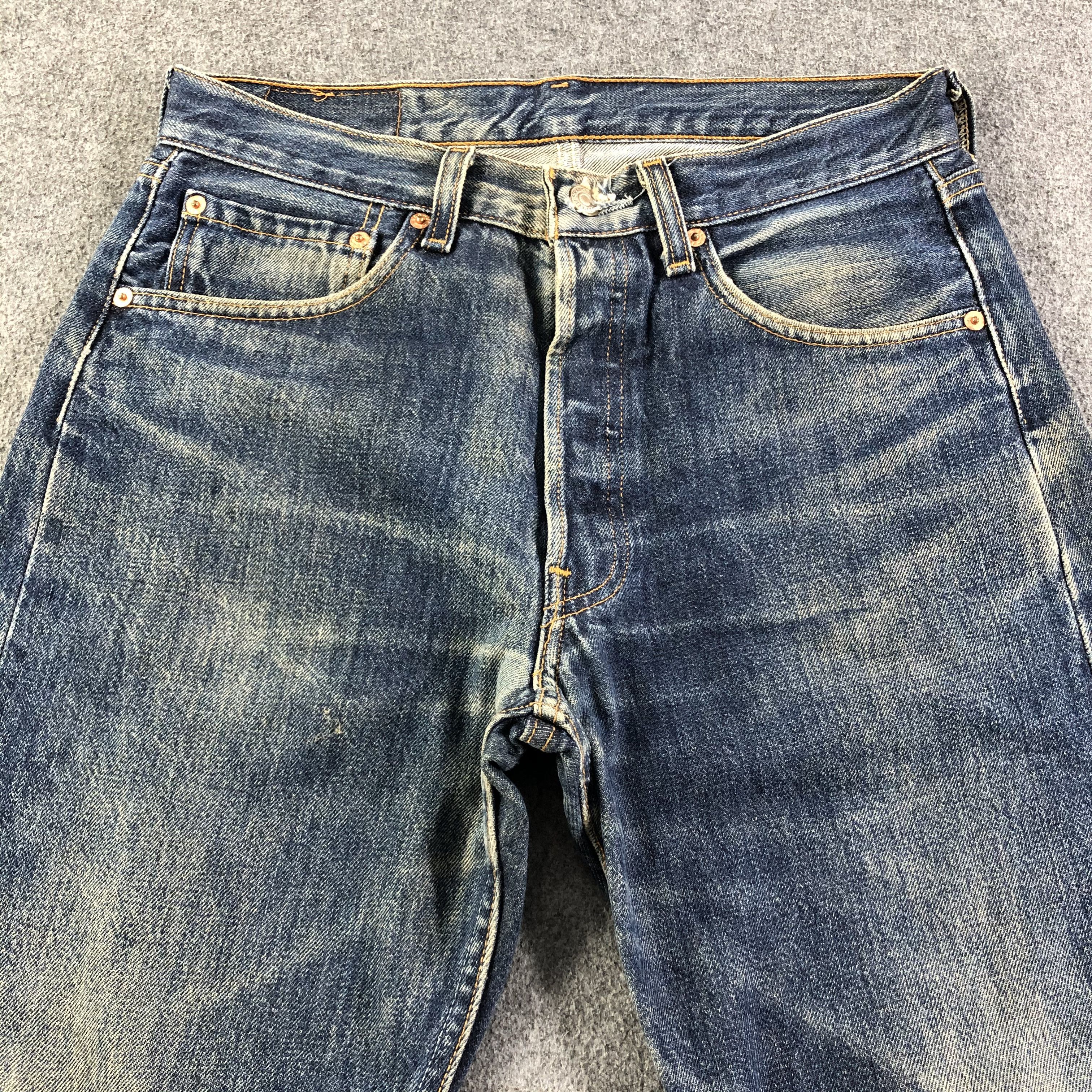 Levi's Vintage 90s Levis 501 Jeans-J2825 Size US 30 / EU 46 - 3 Thumbnail