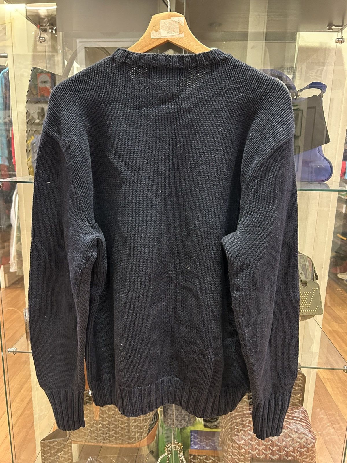 Polo Ralph Lauren Polo Ralph Lauren Sitting Bear Sweater Size US M / EU 48-50 / 2 - 2 Thumbnail