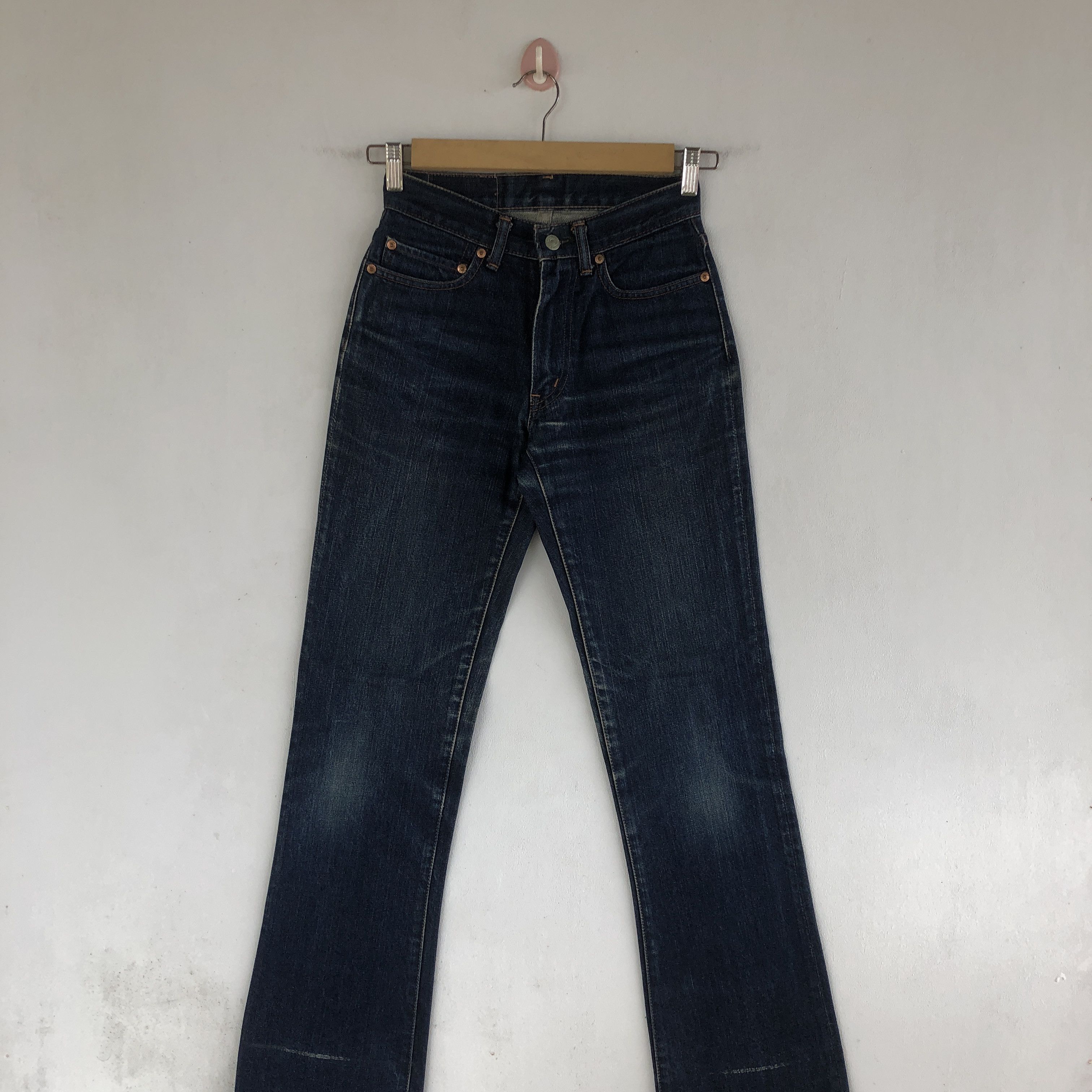 HOLLYWOOD RANCH MARKET Vintage Hollywood Ranch Market Flare Jeans Boot Cut Denim Size 26" / US 2 / IT 38 - 2 Thumbnail