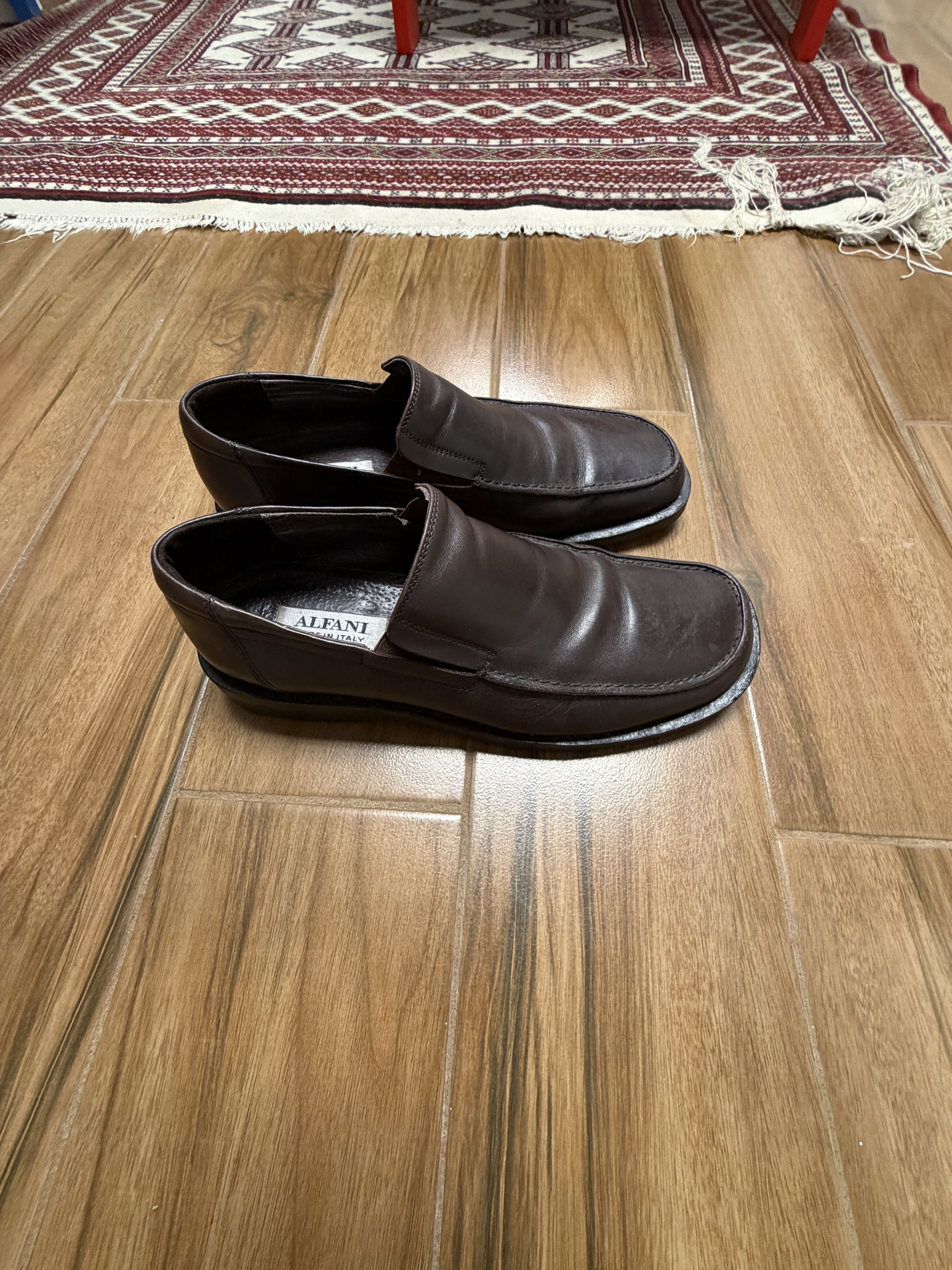 Alfani Alfani Men's Brown Loafer Shoes Size 9 Size US 9 / EU 42 - 2 Thumbnail