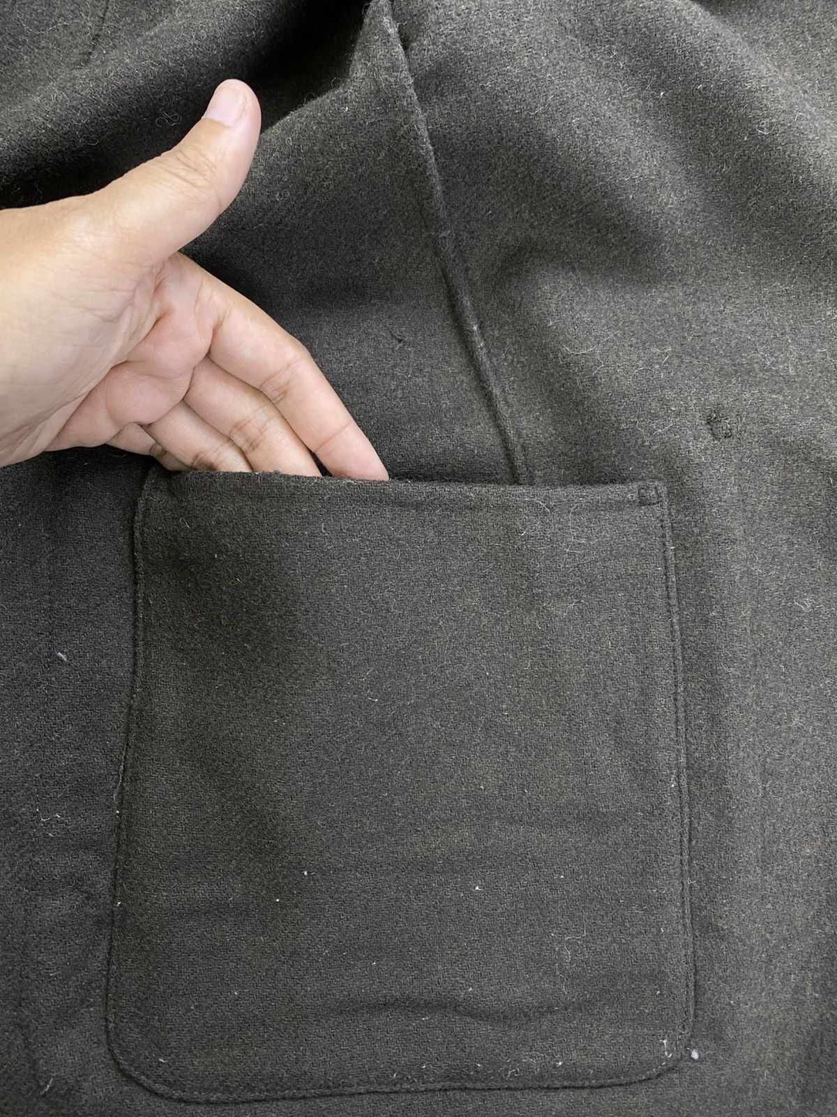 Undercover × Uniqlo × Vintage Vintage Uniqlo X Undercover Wool Long Jacket Size US M / EU 48-50 / 2 - 8 Thumbnail