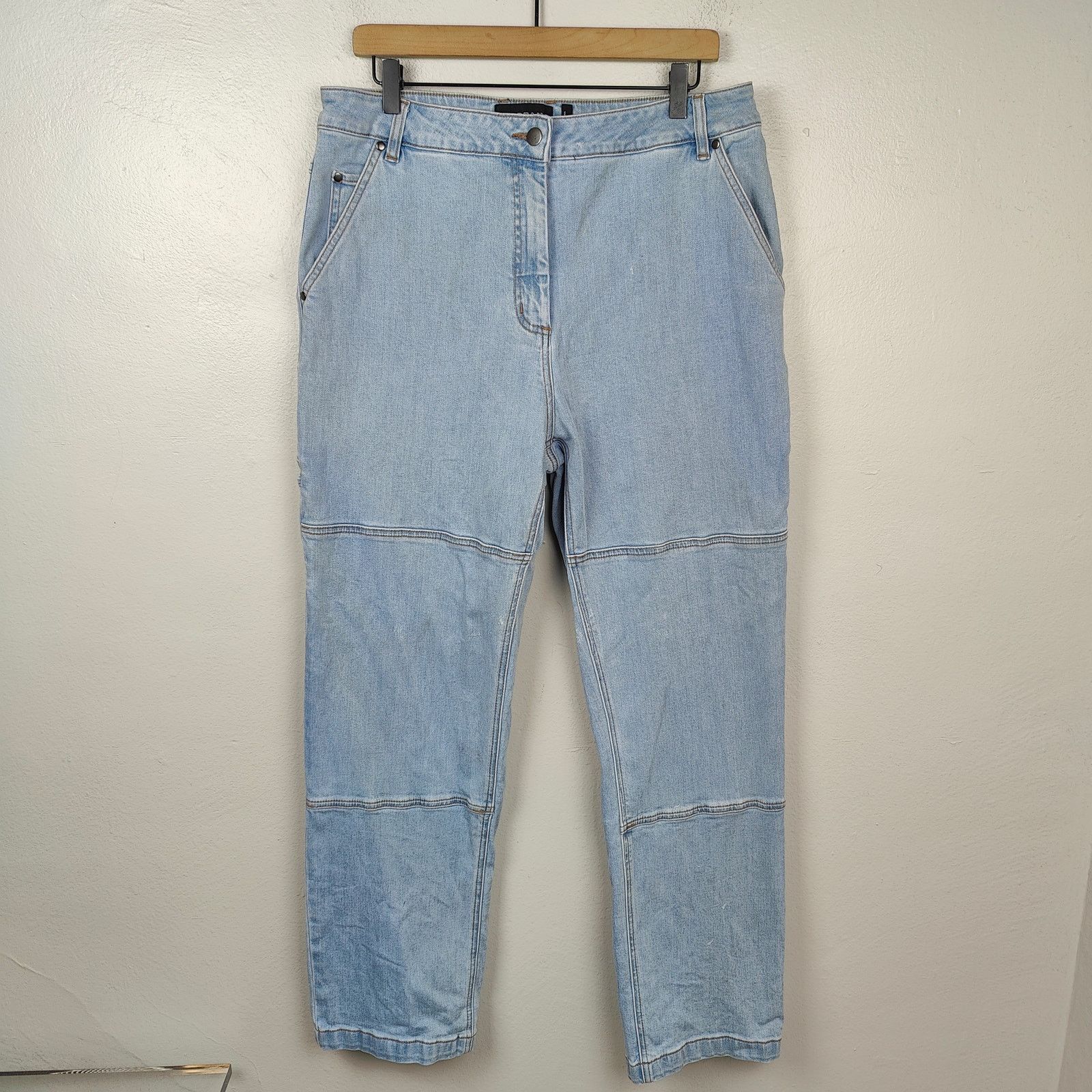 Wildfang Wildfang Essential Work Denim Pant Womens Large Size 32" / US 10 / IT 46 - 1 Thumbnail