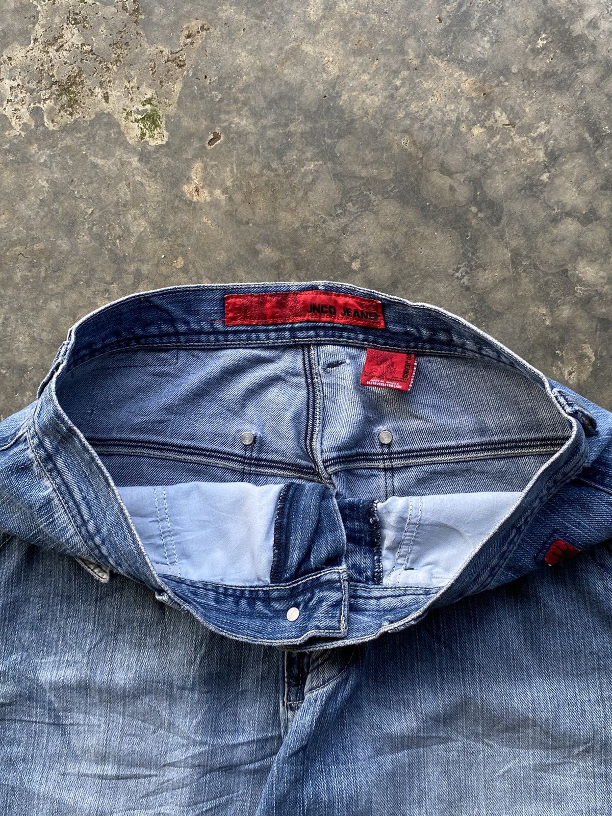JNCO Jnco 85 eagle Buzzard Wide leg Size US 33 - 7 Thumbnail