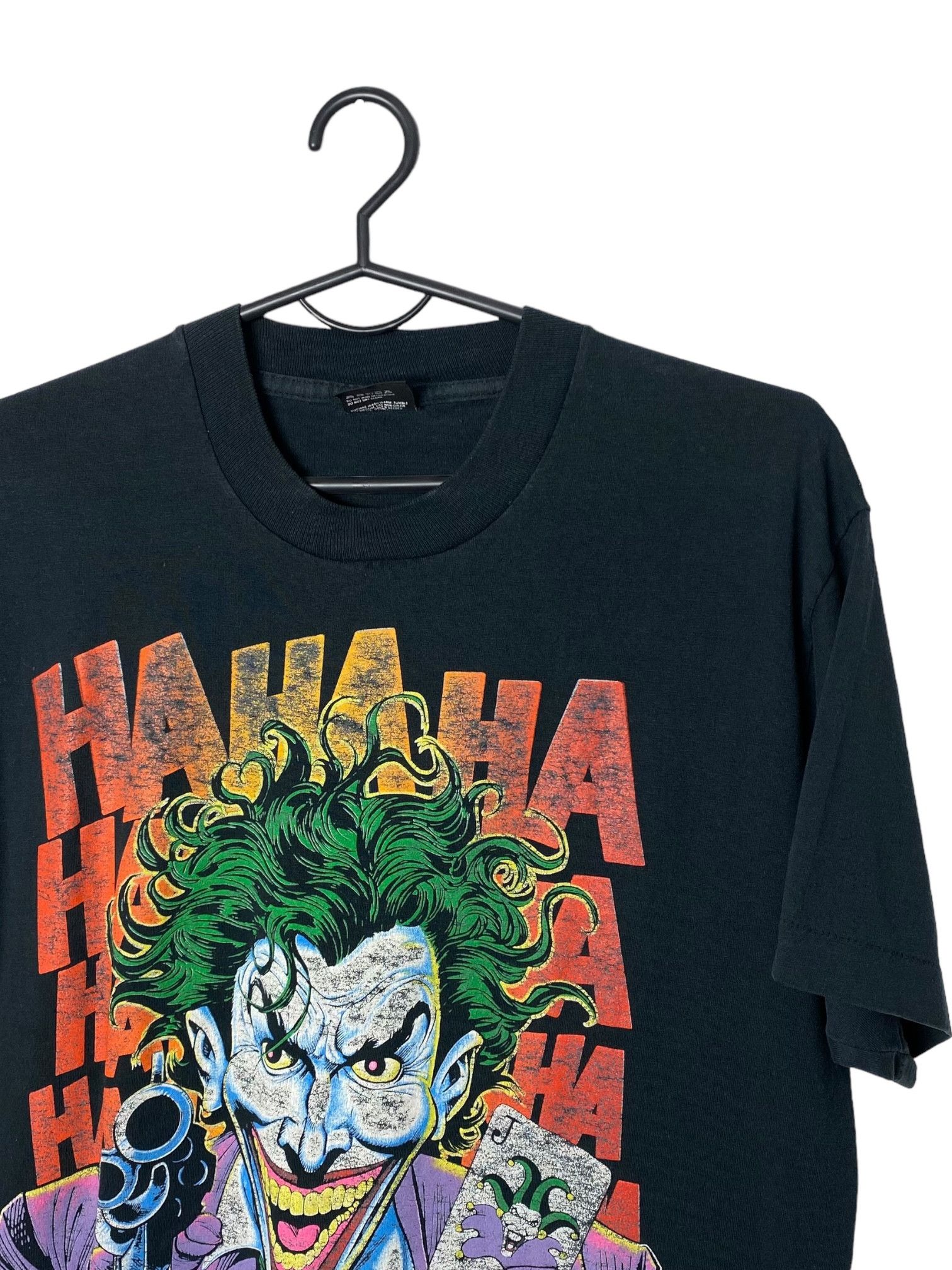 Vintage Batman Joker haha tee M t shirt
