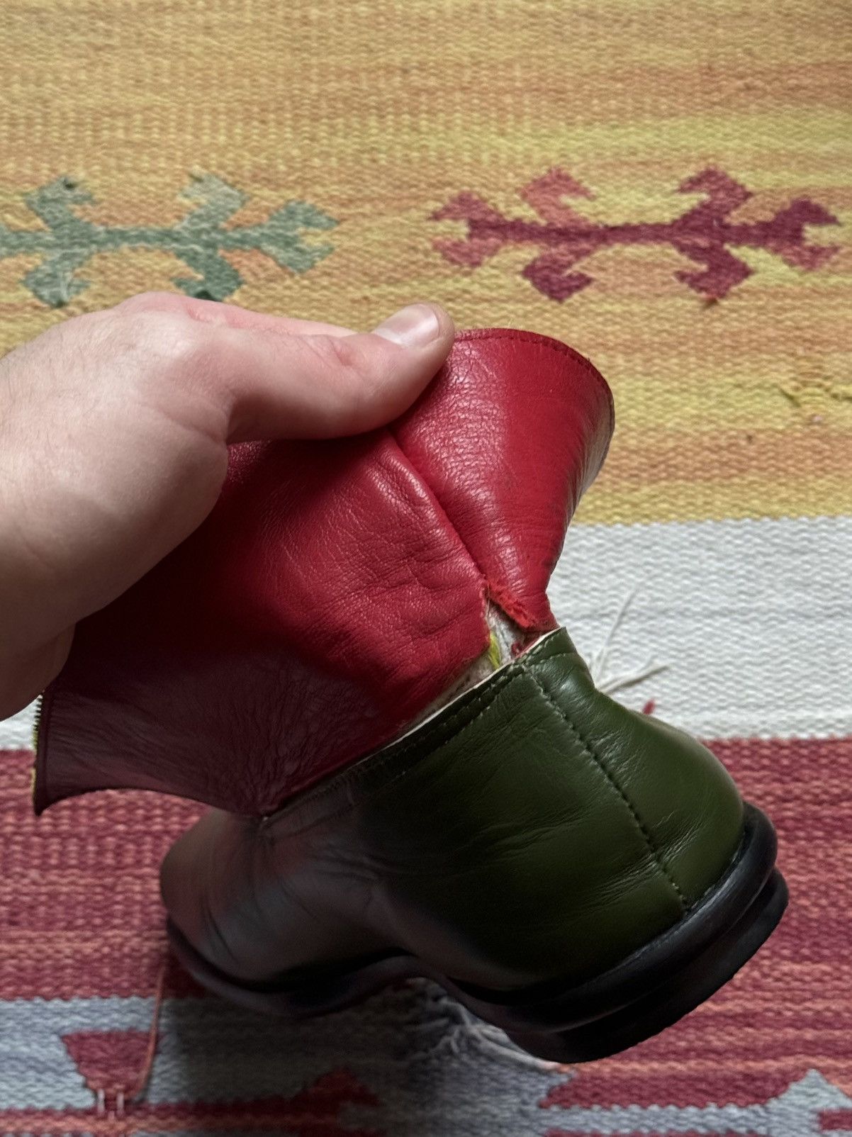 Genuine Leather Vintage Zurkinden Chaussures y2k Low Genuine Leather Shoes Size US 10 / IT 40 - 10 Thumbnail