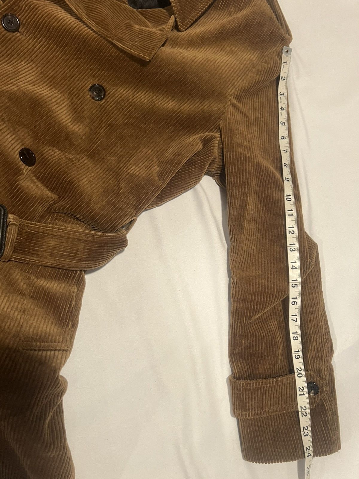 Saint Laurent Paris Saint Laurent men’s corduroy trench coat. 52/42. $3690 Size US L / EU 52-54 / 3 - 5 Thumbnail