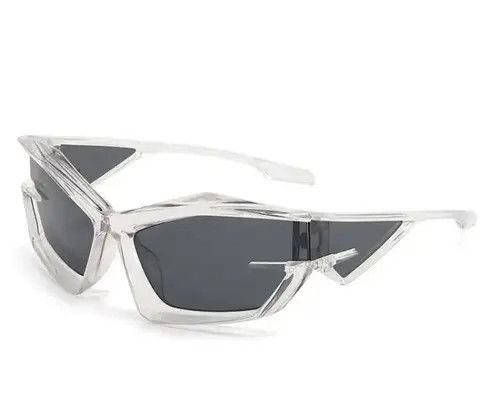 Other Batman Style Silvery Black Sunglasses Size ONE SIZE - 2 Thumbnail