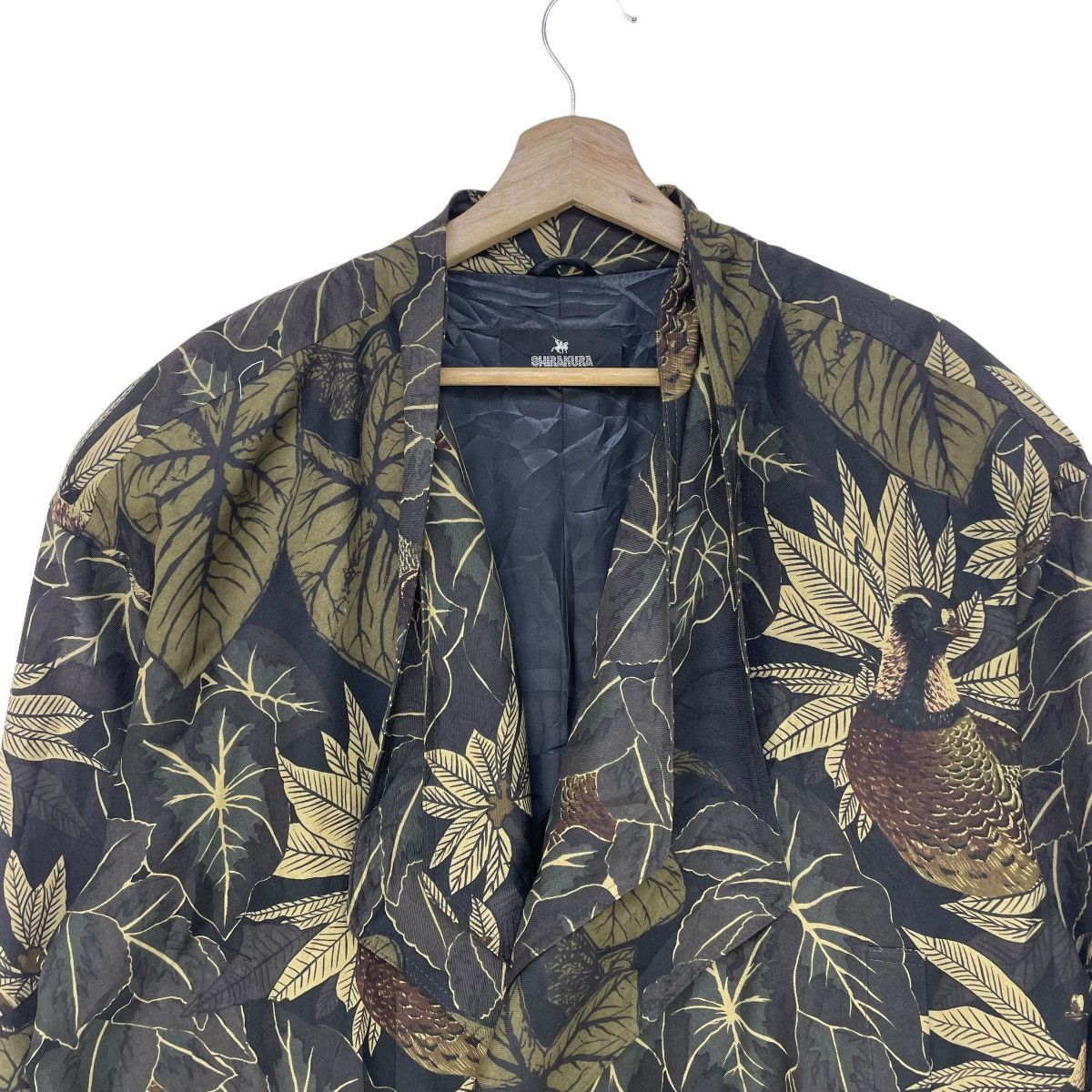Yohji Yamamoto 💥Shirakura Floral Bomber Jacket Inspired Issey Miyake Size US M / EU 48-50 / 2 - 2 Thumbnail