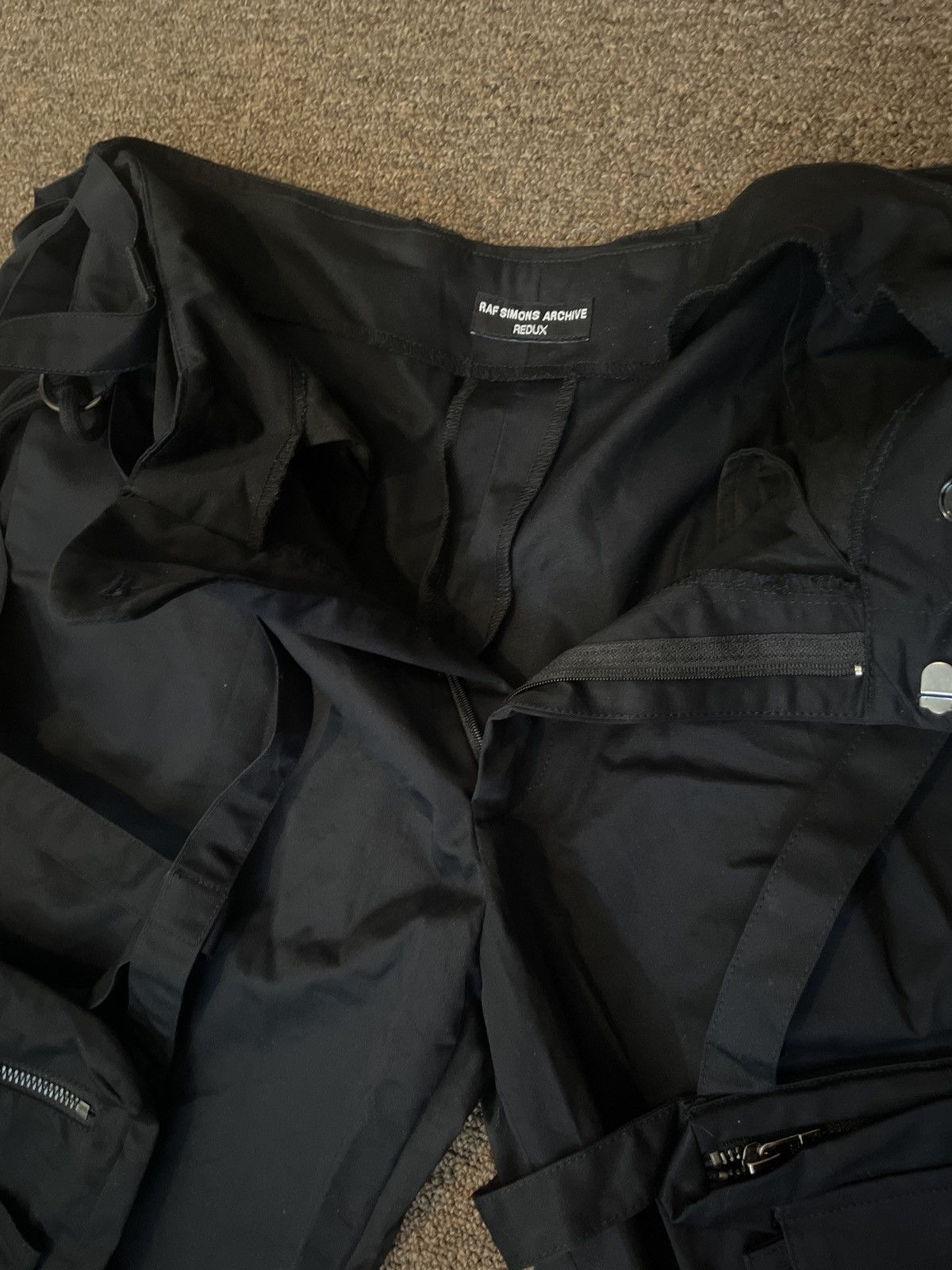 Raf Simons RAF SIMONS Archive REDUX Bondage Cargo Pants Size US 44 / EU 60 - 7 Thumbnail
