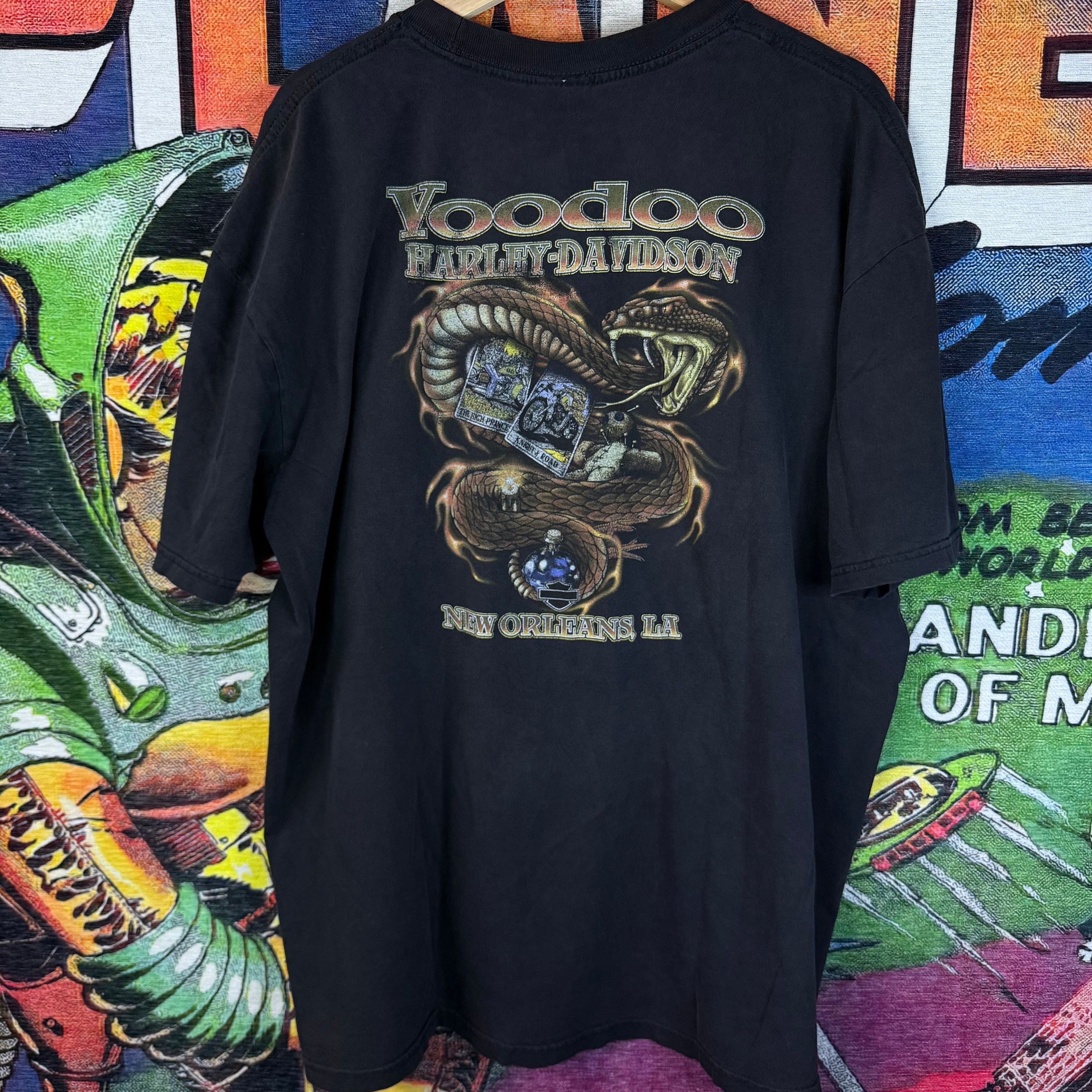 Harley Davidson Harley-Davidson New Orleans Voodoo Pocket Tee Size 2XL Size US XXL / EU 58 / 5 - 1 Thumbnail