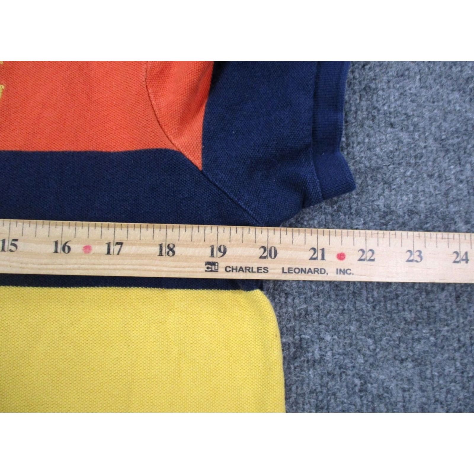Polo Ralph Lauren Polo Ralph Lauren Shirt Men L Crest Striped Custom Slim Fit Golf Pony Colorful Size US L / EU 52-54 / 3 - 5 Thumbnail