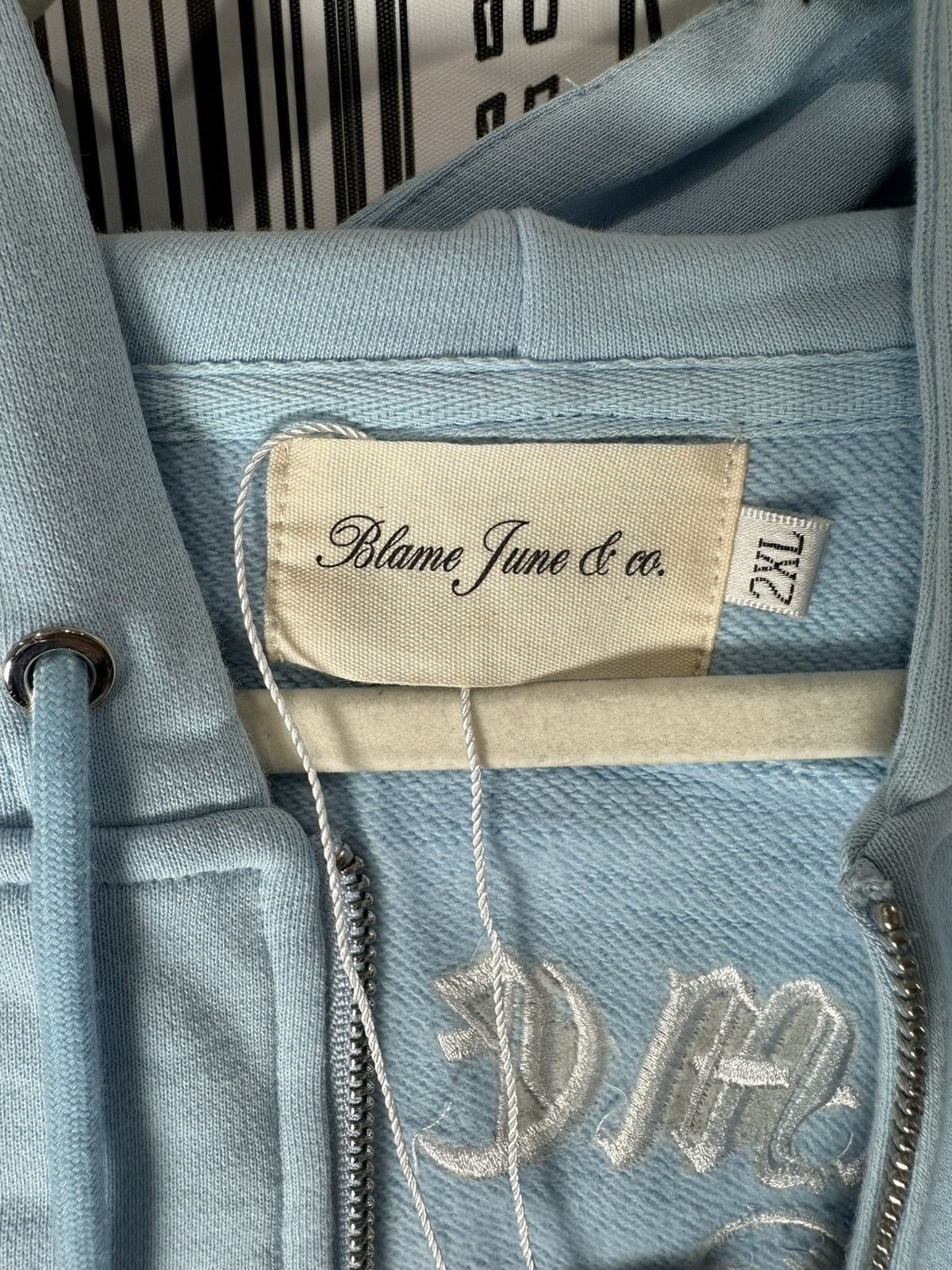 Other Blame June & Co. Gemini Hoodie 2XL Baby Blue Size US XXL / EU 58 / 5 - 10 Thumbnail