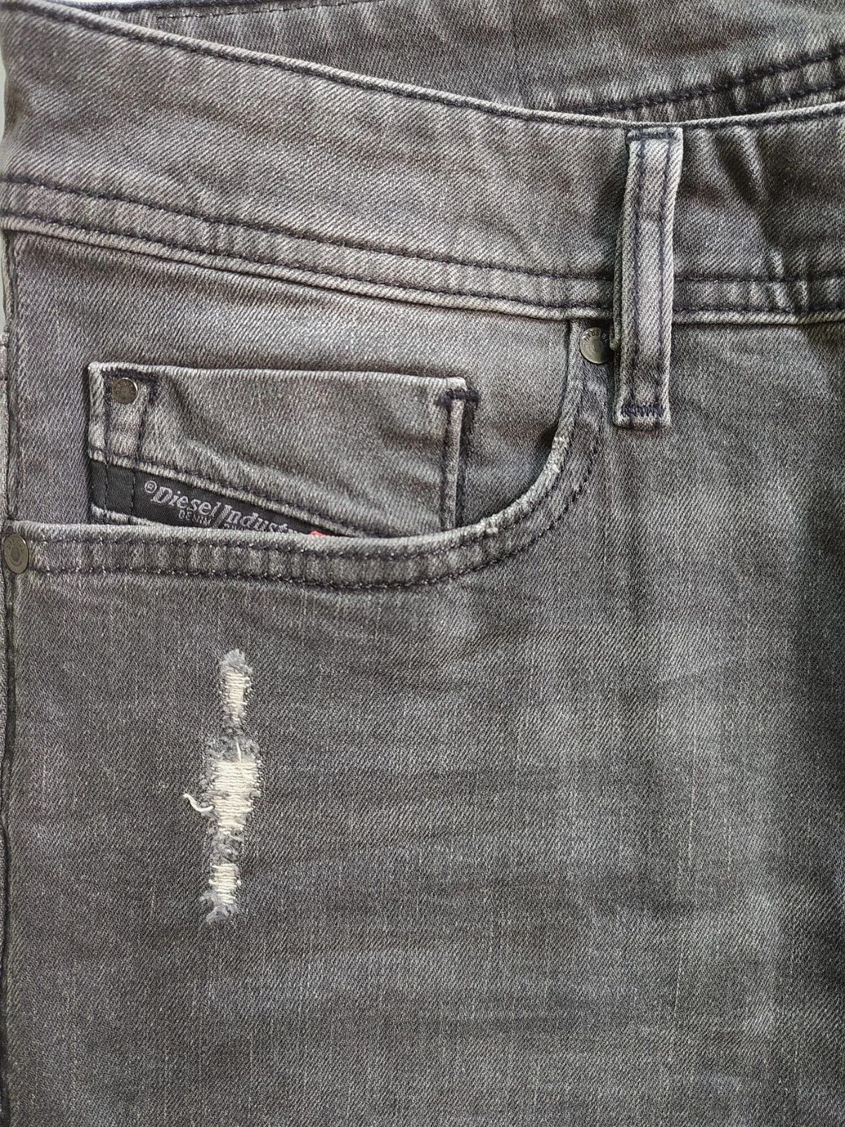 Diesel Diesel TROXER L.32 MENS JEANS SLTP/9990 Size US 34 / EU 50 - 4 Thumbnail