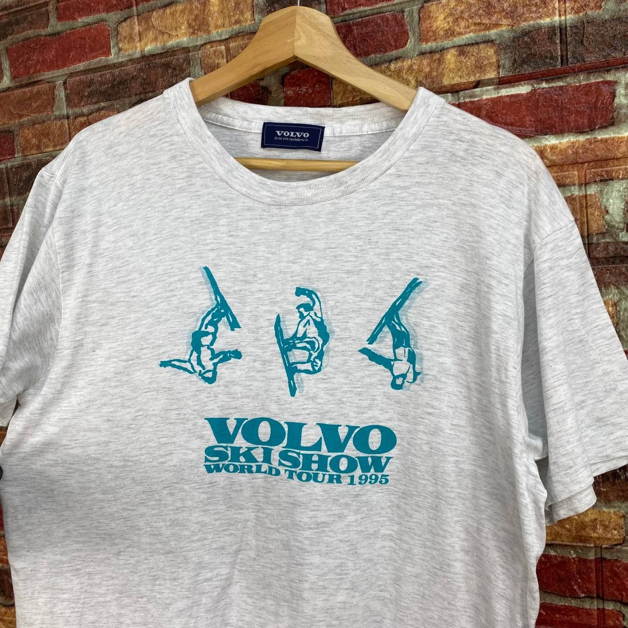 Vintage Vintage 1995 Volvo ski show single stitch Size US M / EU 48-50 / 2 - 4 Thumbnail