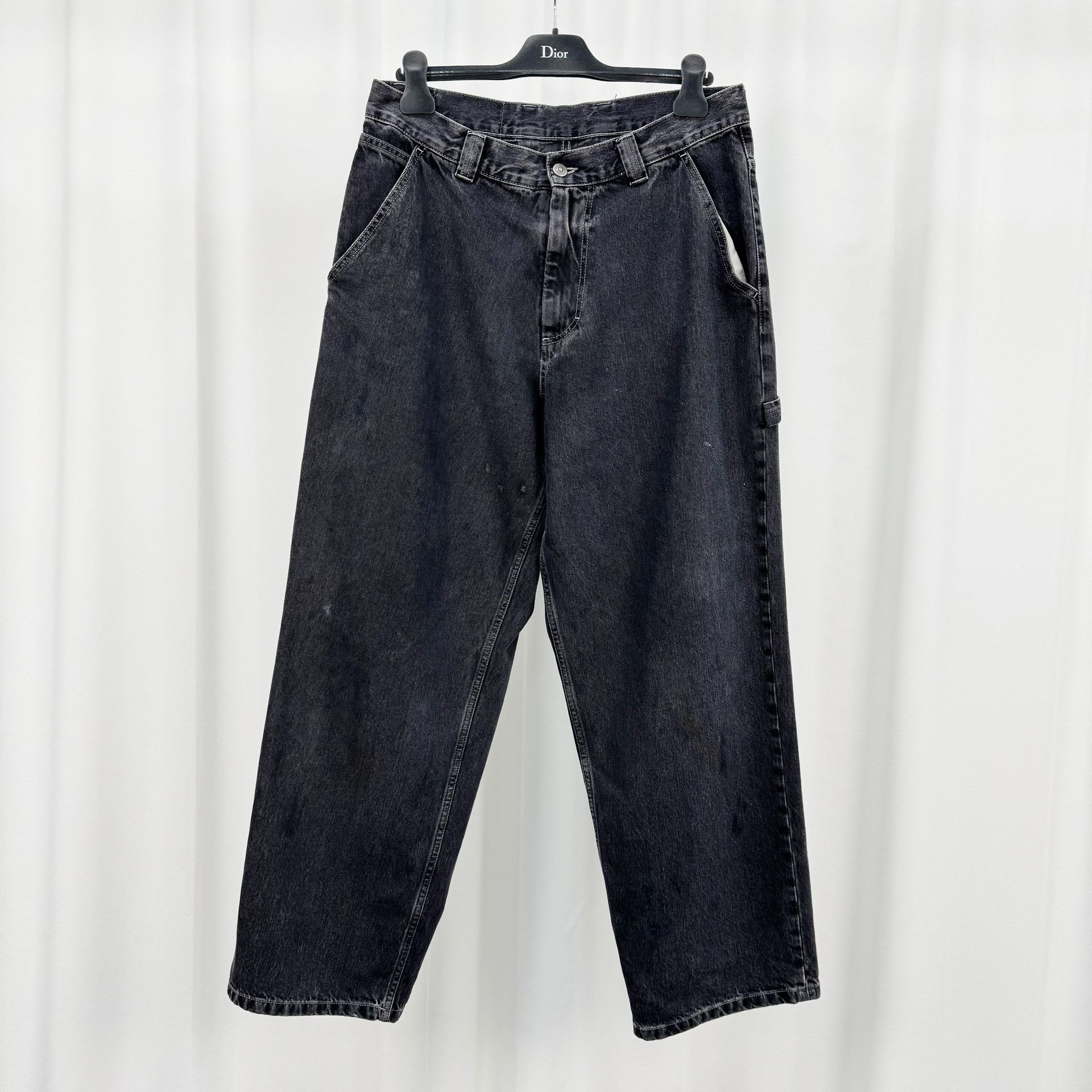 Maison Margiela Maison Margiela Ink-Splashed Washed Jeans Size US 29 - 1 Thumbnail