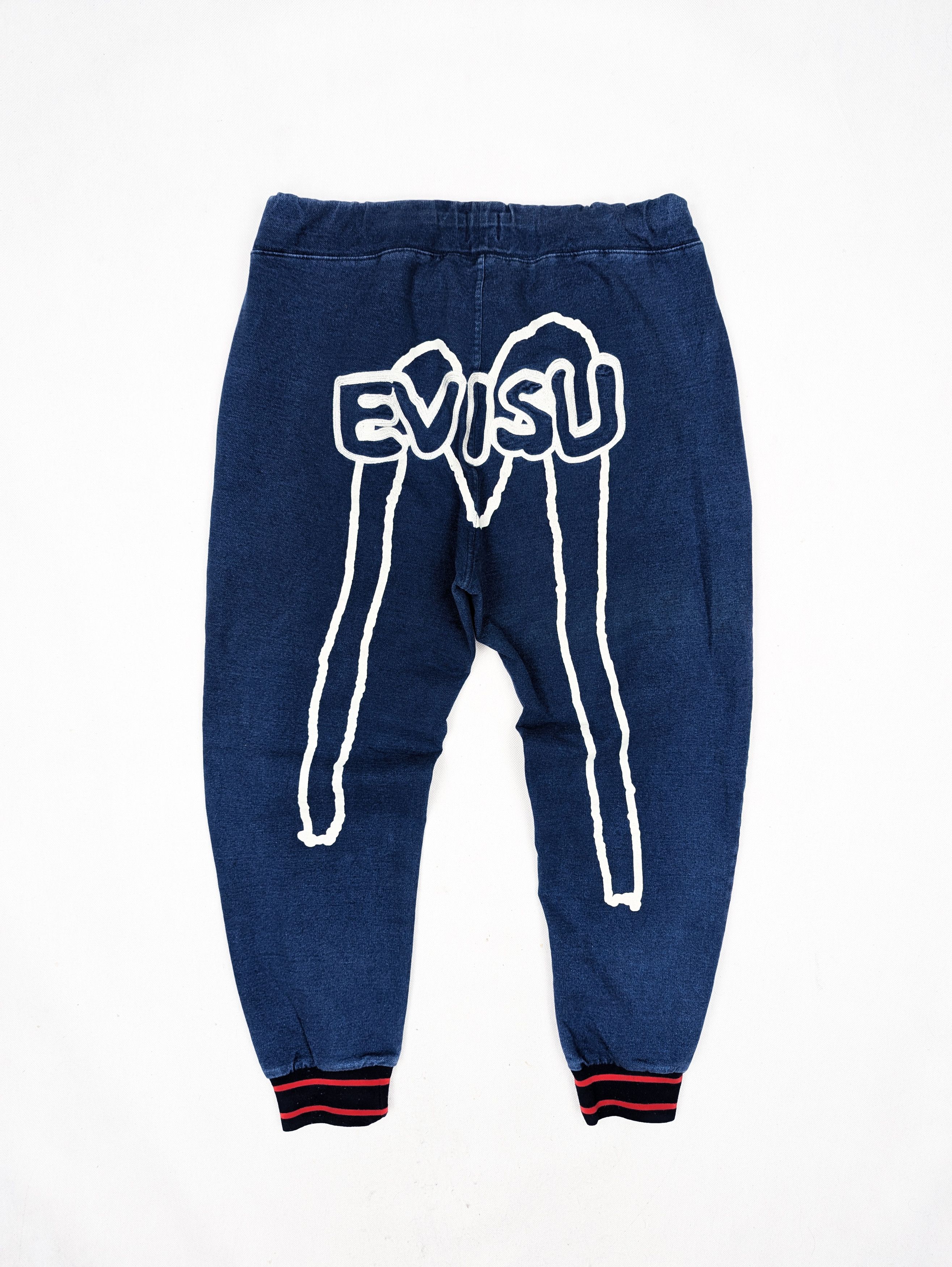 Evisu Evisu blue sweatpants joggers L Size US 34 / EU 50 - 1 Thumbnail