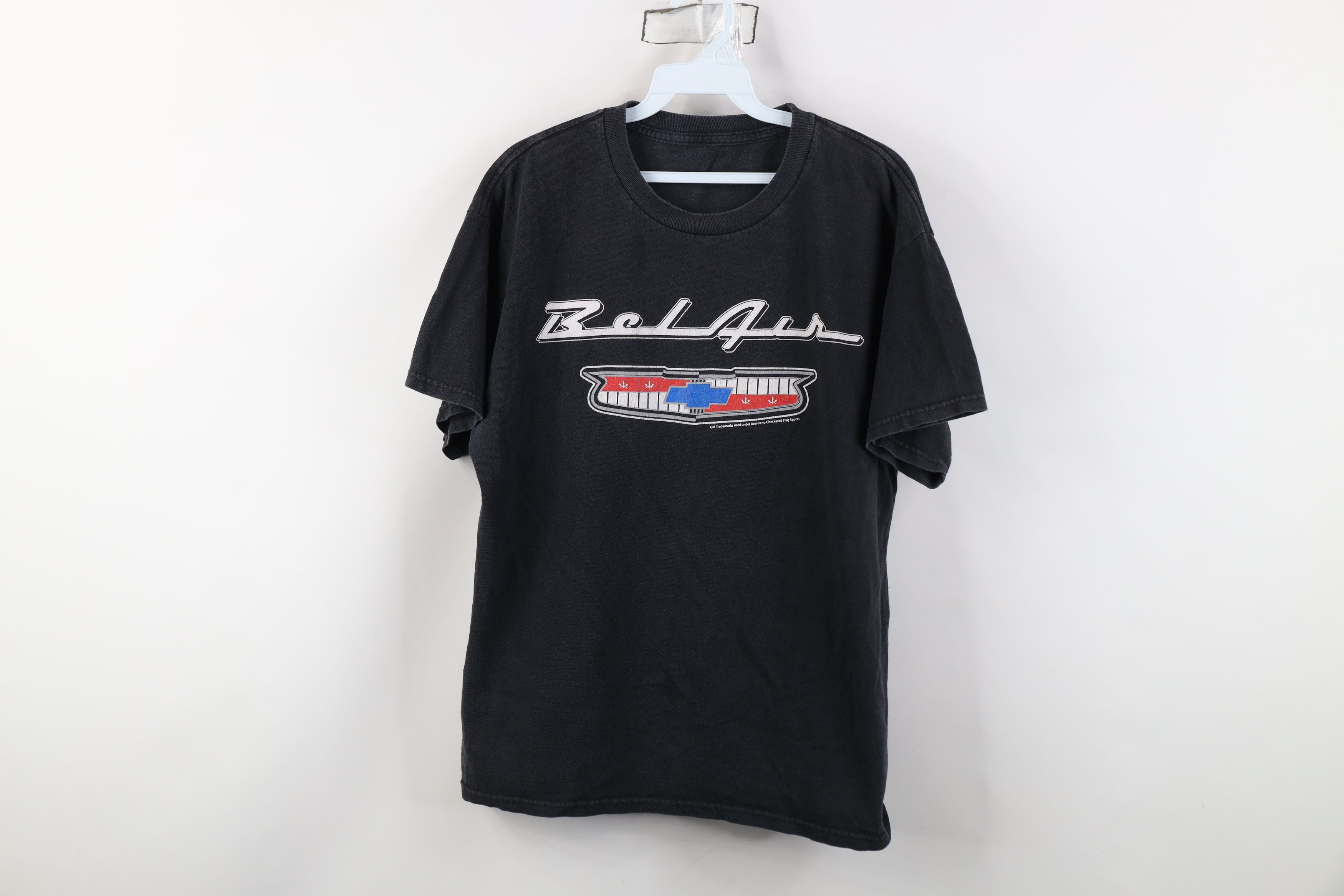 Vintage Vintage 90s Y2K General Motors GM Spell Bel Air Car T-Shirt Size US M / EU 48-50 / 2 - 1 Thumbnail