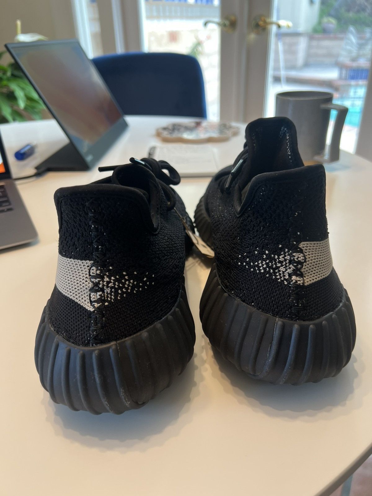 Adidas DS Yeezy Boost 350 V2 “Oreo” (BY1604) - Size 10.5 Size US 10.5 / EU 43-44 - 4 Thumbnail