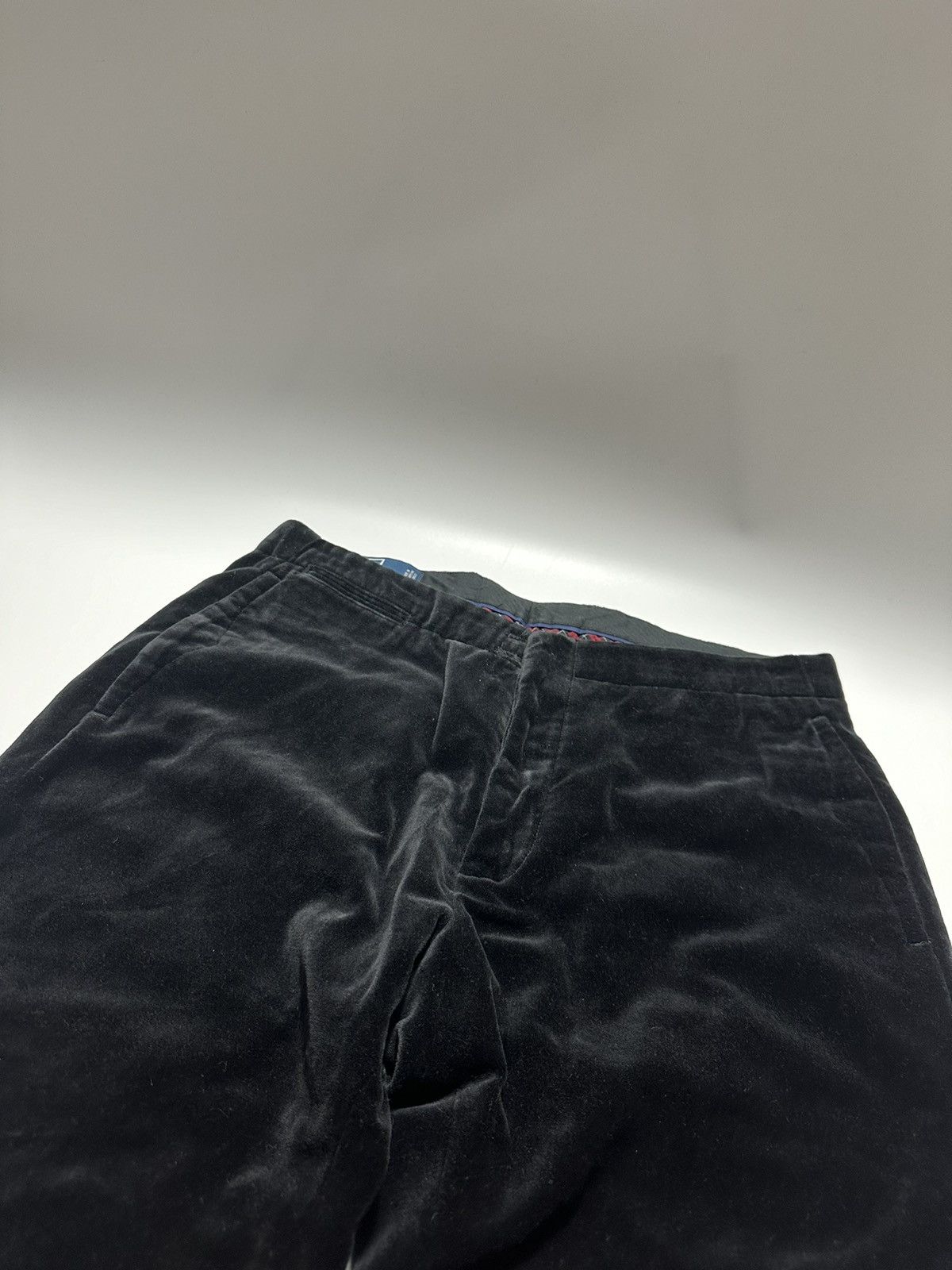 Polo Ralph Lauren × RRL Ralph Lauren × Ralph Lauren Ralph Lauren Vintage Velour Black Pants Size US 32 / EU 48 - 4 Thumbnail