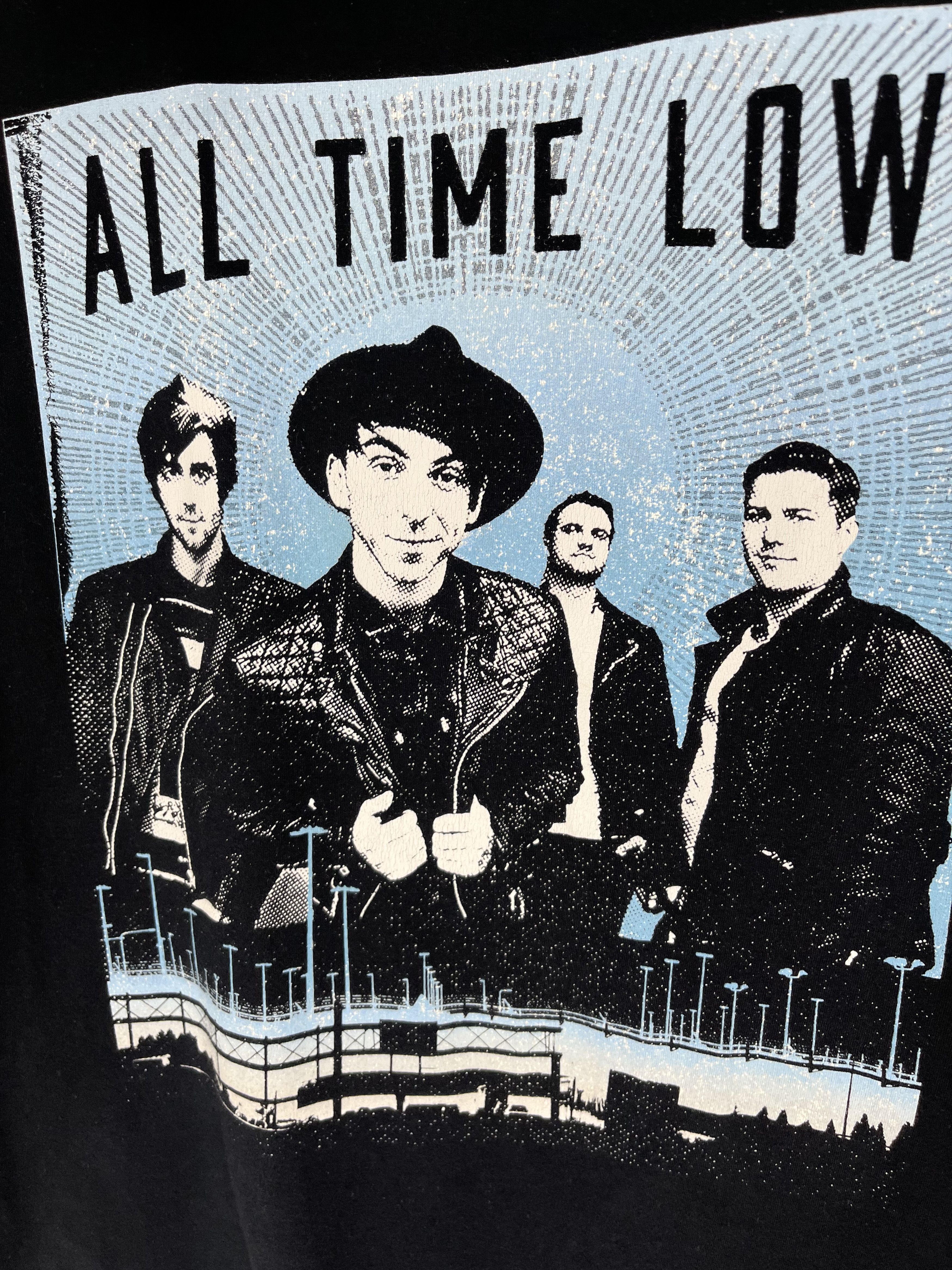 Band Tees Vintage Y2K All Time Low tour 2006-2008 Band Tee Size US M / EU 48-50 / 2 - 9 Thumbnail