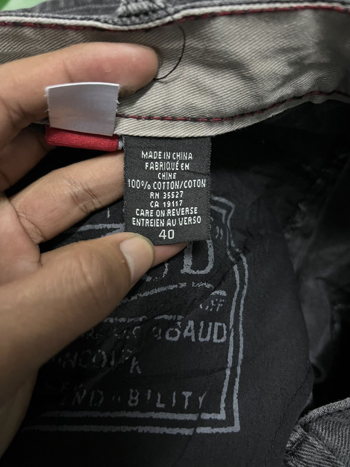 Marithe + Francois Girbaud × Vintage MARITHE FRANCOIS GIRBAUD DENIM PANTS Size US 40 / EU 56 - 6 Thumbnail