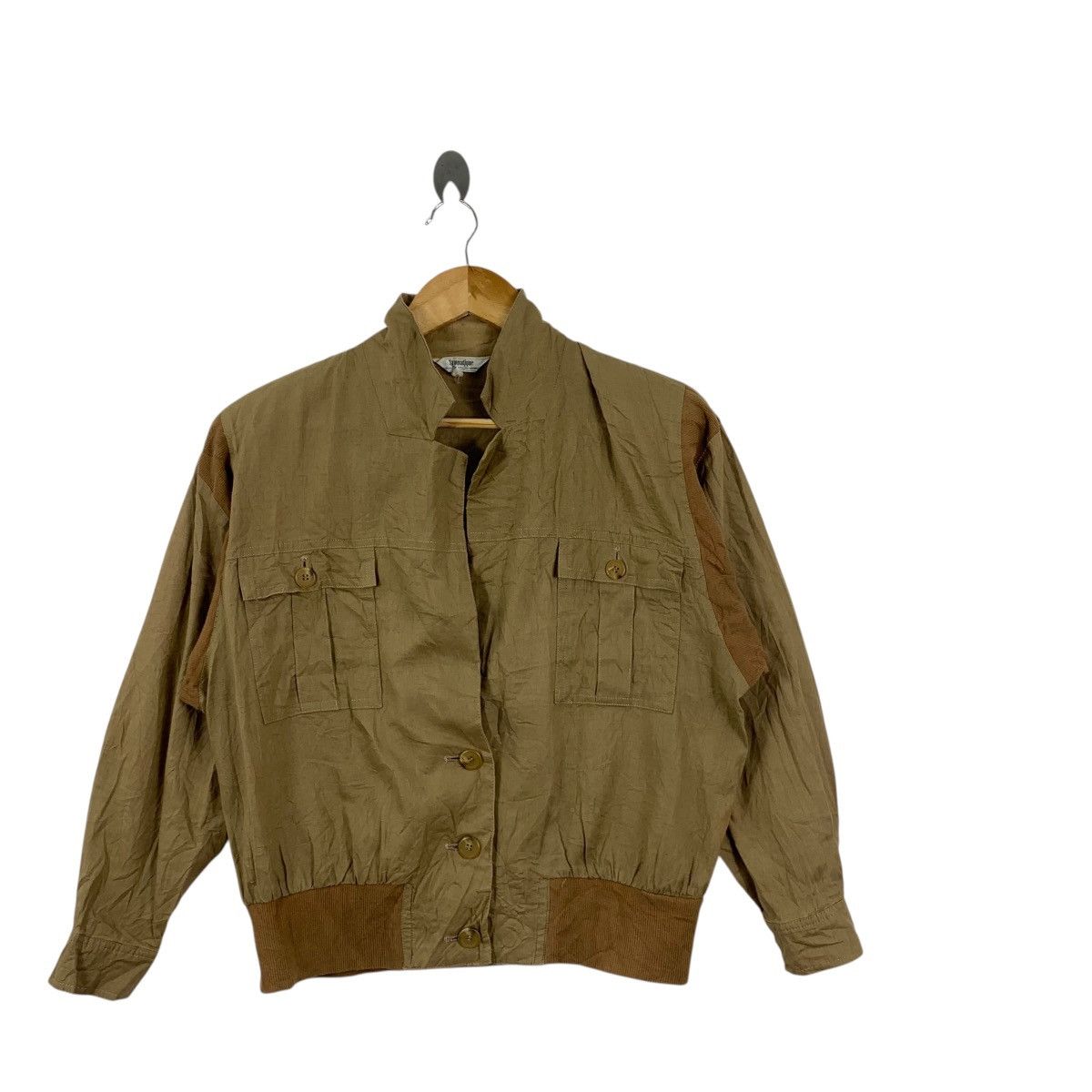 Vintage Vintage 70s STADIO ARIMOTO JAPAN Sympatique Bomber Jacket Size M / US 6-8 / IT 42-44 - 3 Thumbnail