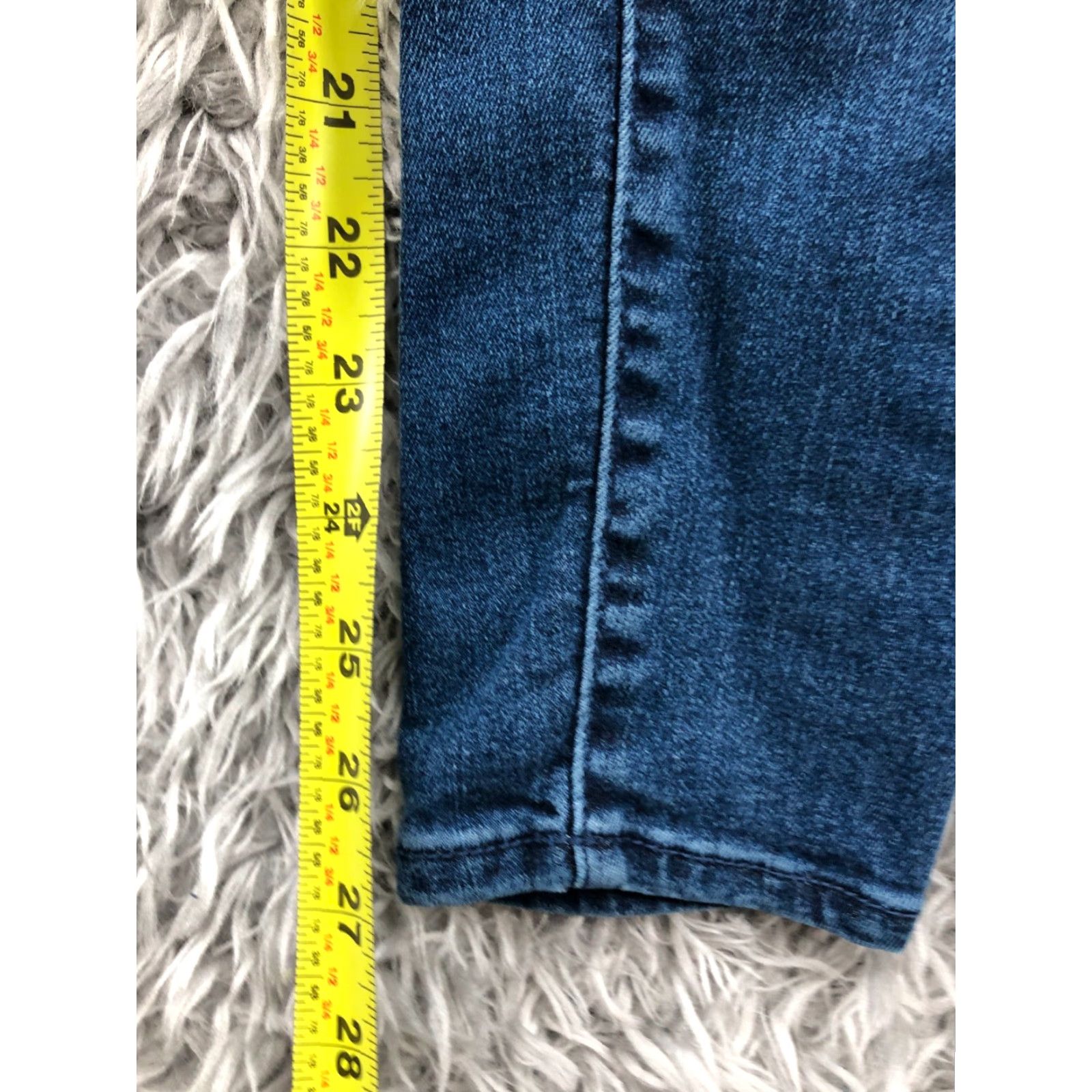 Vintage Ingrid & Isabel Maternity Jegging Jeans Size 2 Womens Medium Wash Blue Size 26" / US 2 / IT 38 - 3 Thumbnail
