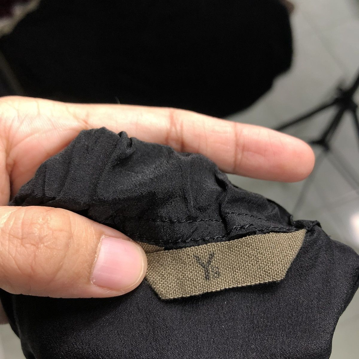 Yohji Yamamoto 🔥Rich Black - Y’s Yohji Yamamoto Blouse Oversized Size M / US 6-8 / IT 42-44 - 22 Thumbnail