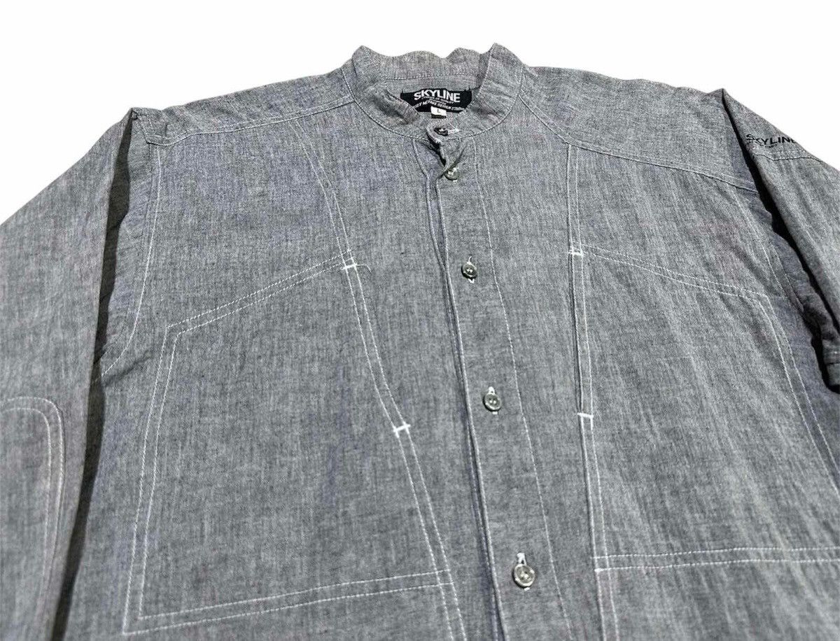 Issey Miyake 🔥1983 Vintage Issey Skyline Miyake Design Studio Shirt Ls Size US L / EU 52-54 / 3 - 7 Thumbnail