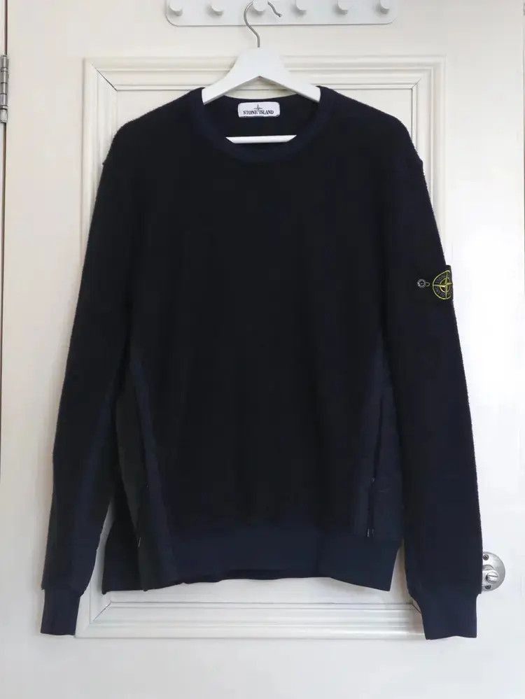 Stone Island Stone Island Fleece & Nylone Joint Sweatshirt-2507 Size US M / EU 48-50 / 2 - 7 Thumbnail