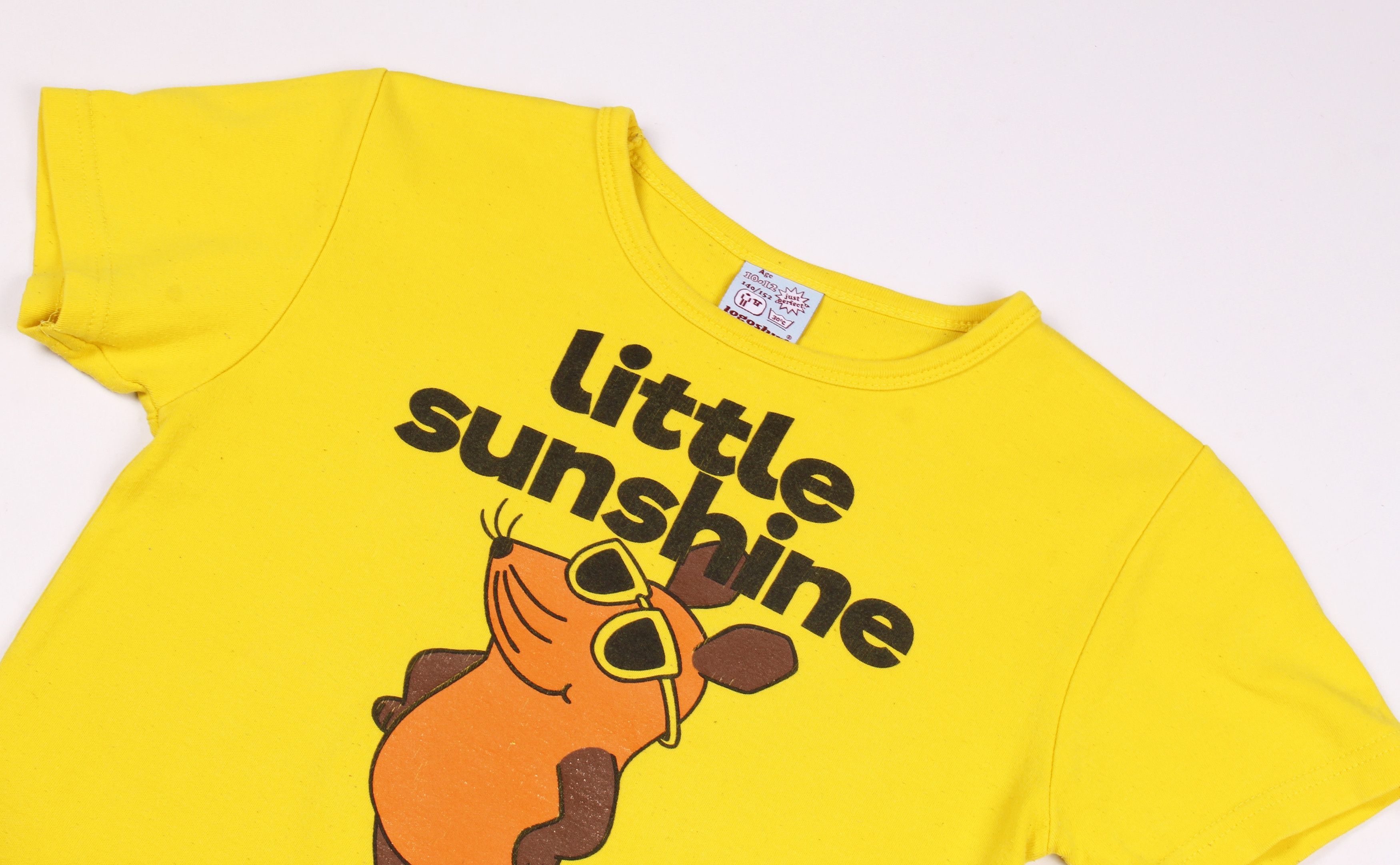 Vintage Vintage Little Sunshine Kidcore Y2K Printed T-shirt Size XS / US 0-2 / IT 36-38 - 5 Thumbnail