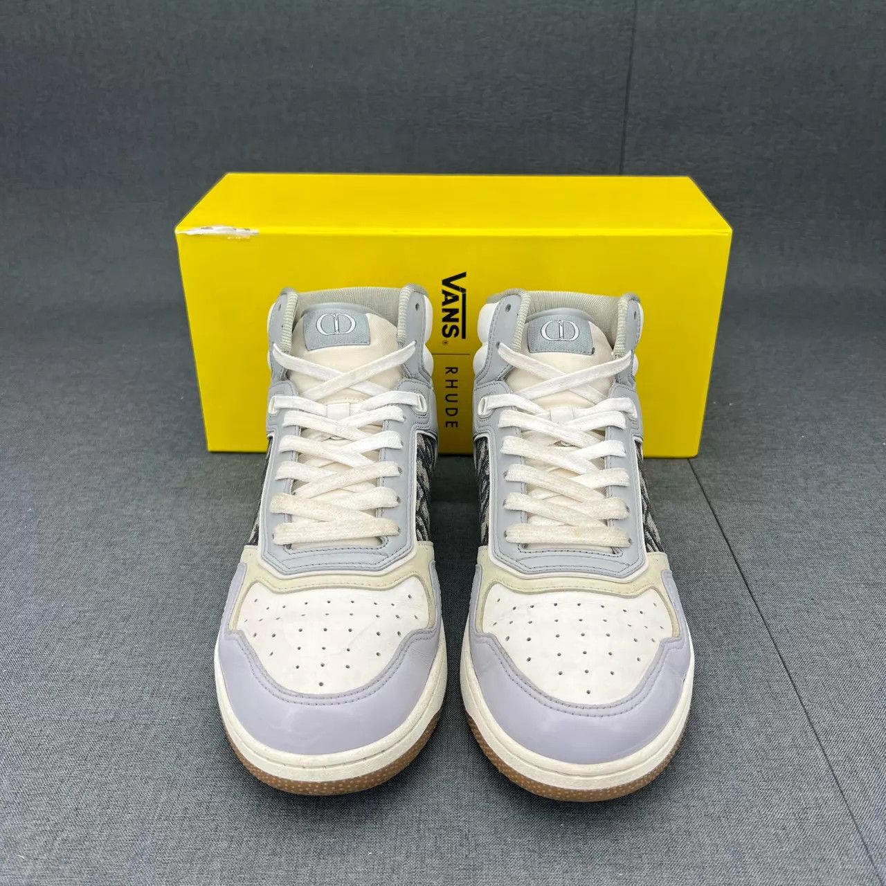 Dior Dior B27 Gray White Sneakers Size 41 Size US 8 / EU 41 - 4 Thumbnail