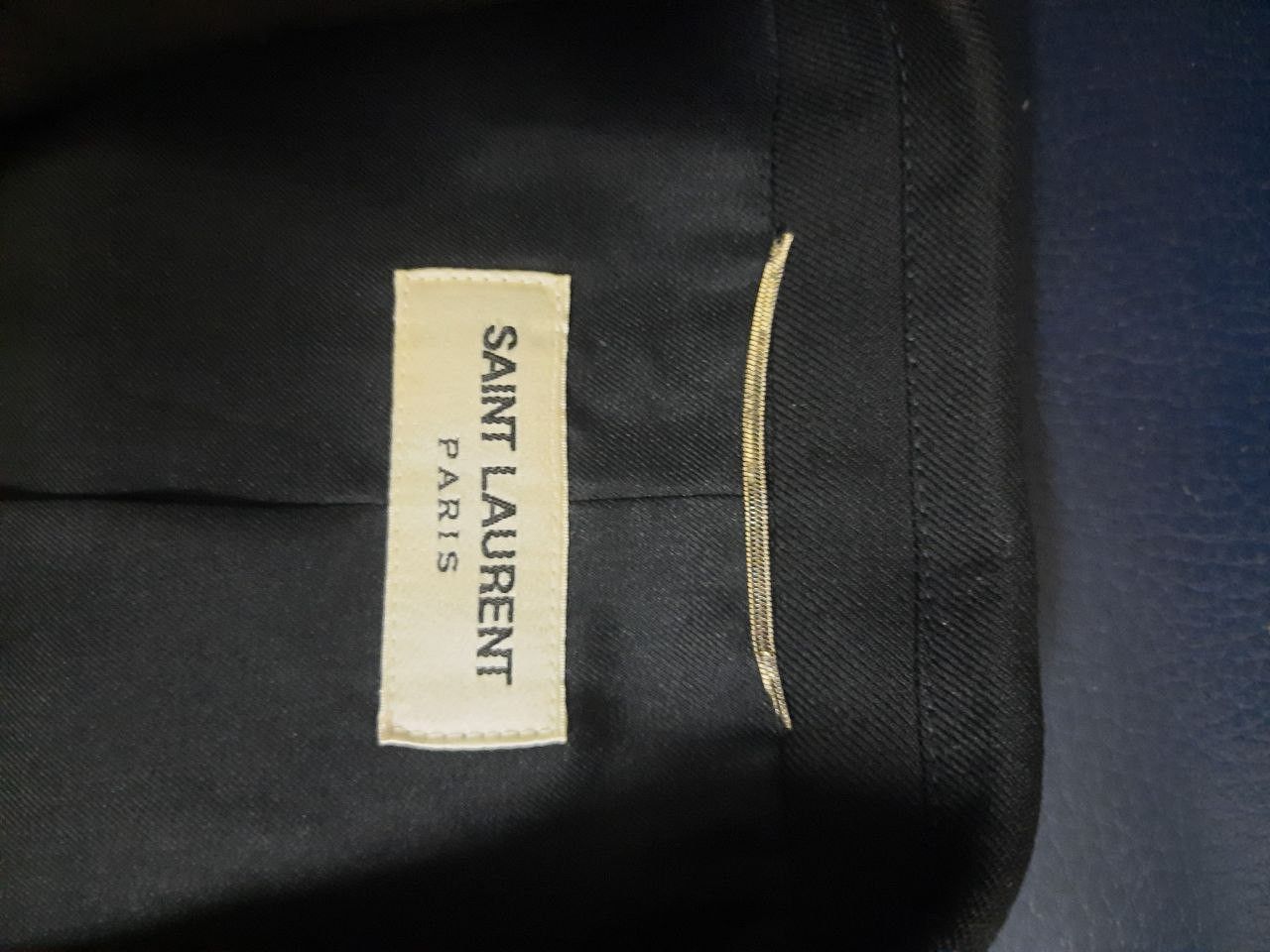 Hedi Slimane × Saint Laurent Paris SS15 Poppy Sequin Tuxedo Suit Size 44R - 4 Thumbnail