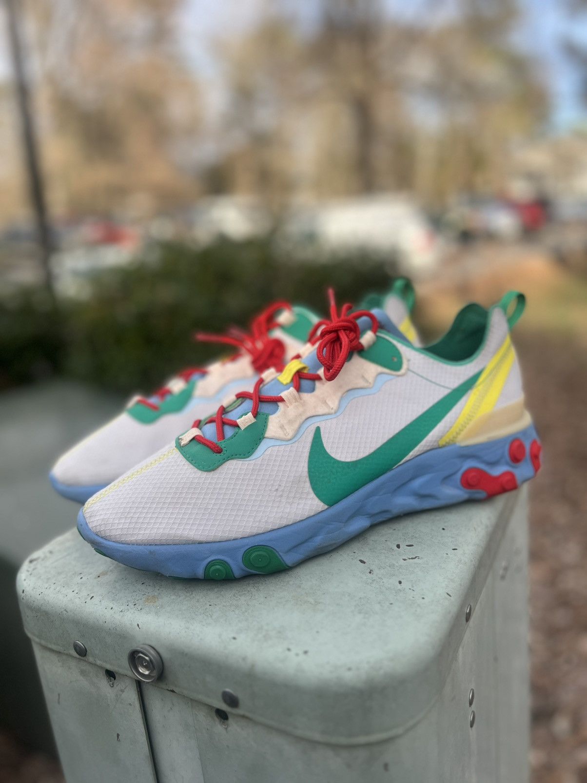 Nike Nike React Element 55 “Super Nintendo” Size US 12 / EU 45 - 3 Thumbnail