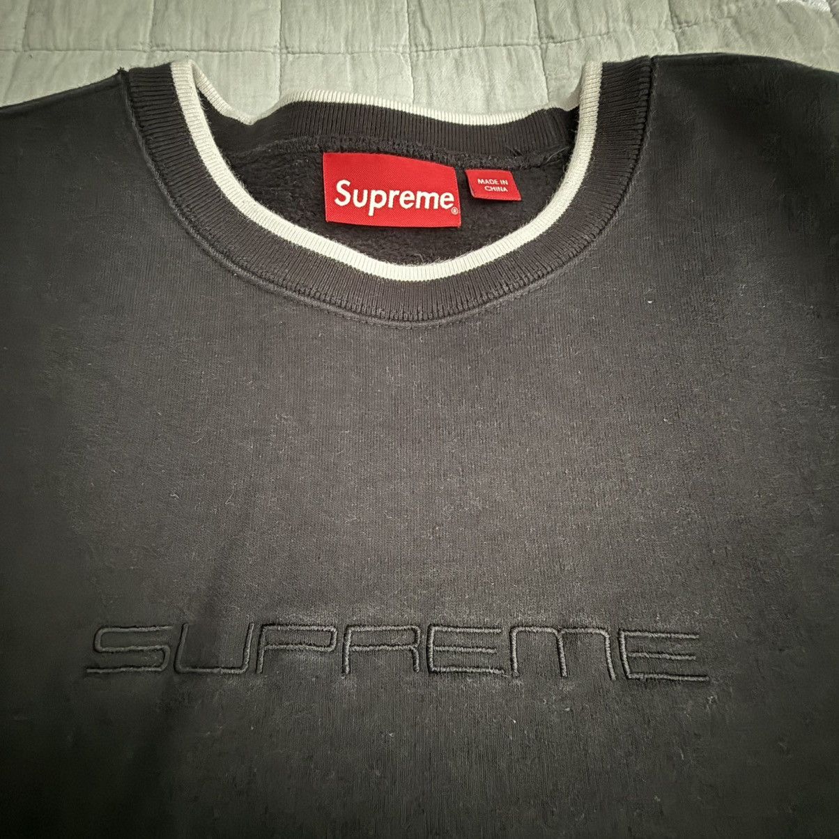 Supreme Supreme Stretch Crewneck Size US M / EU 48-50 / 2 - 3 Thumbnail