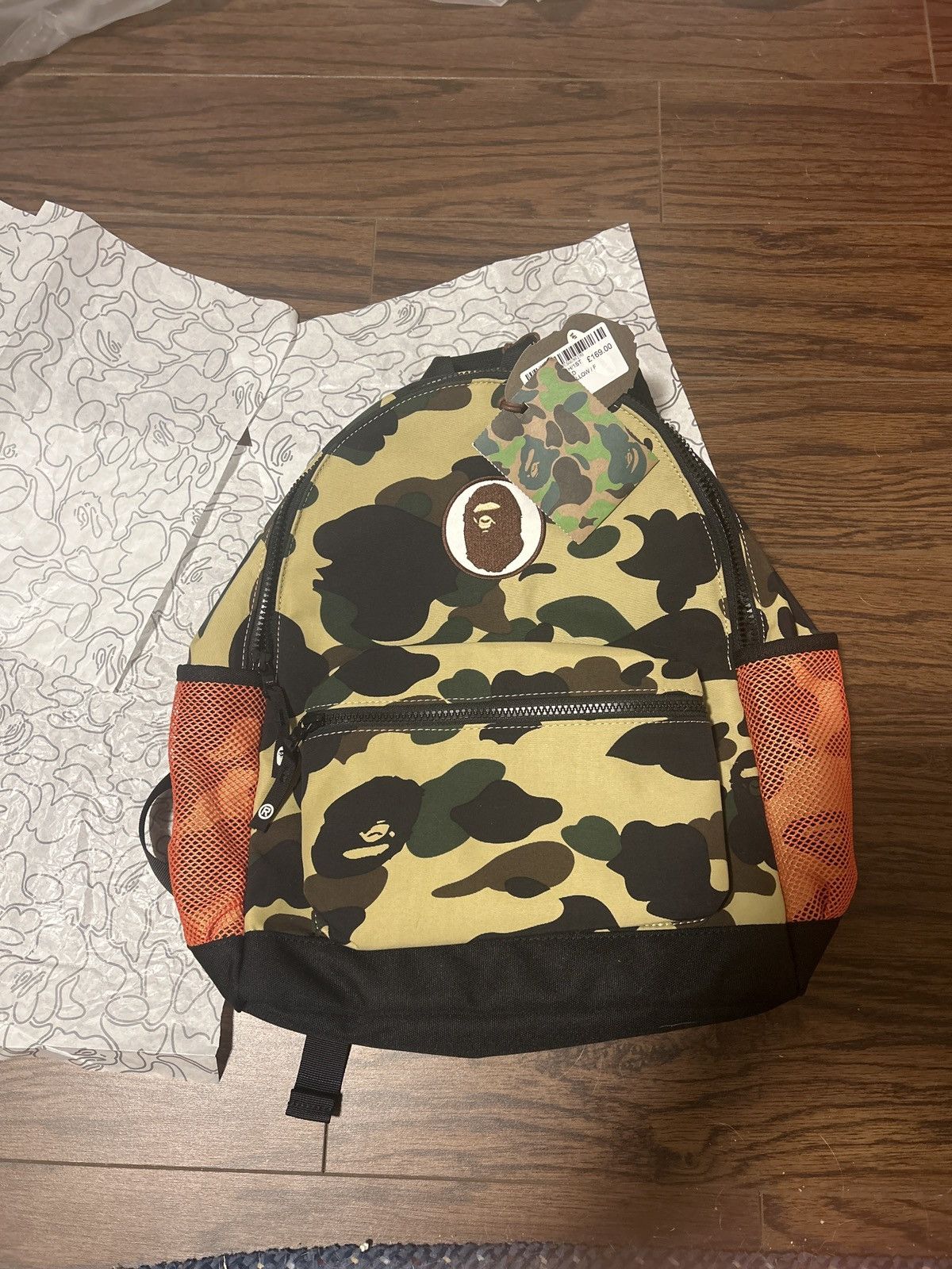 Bape 1st Camo Ape Head Daypack Size ONE SIZE - 1 Thumbnail