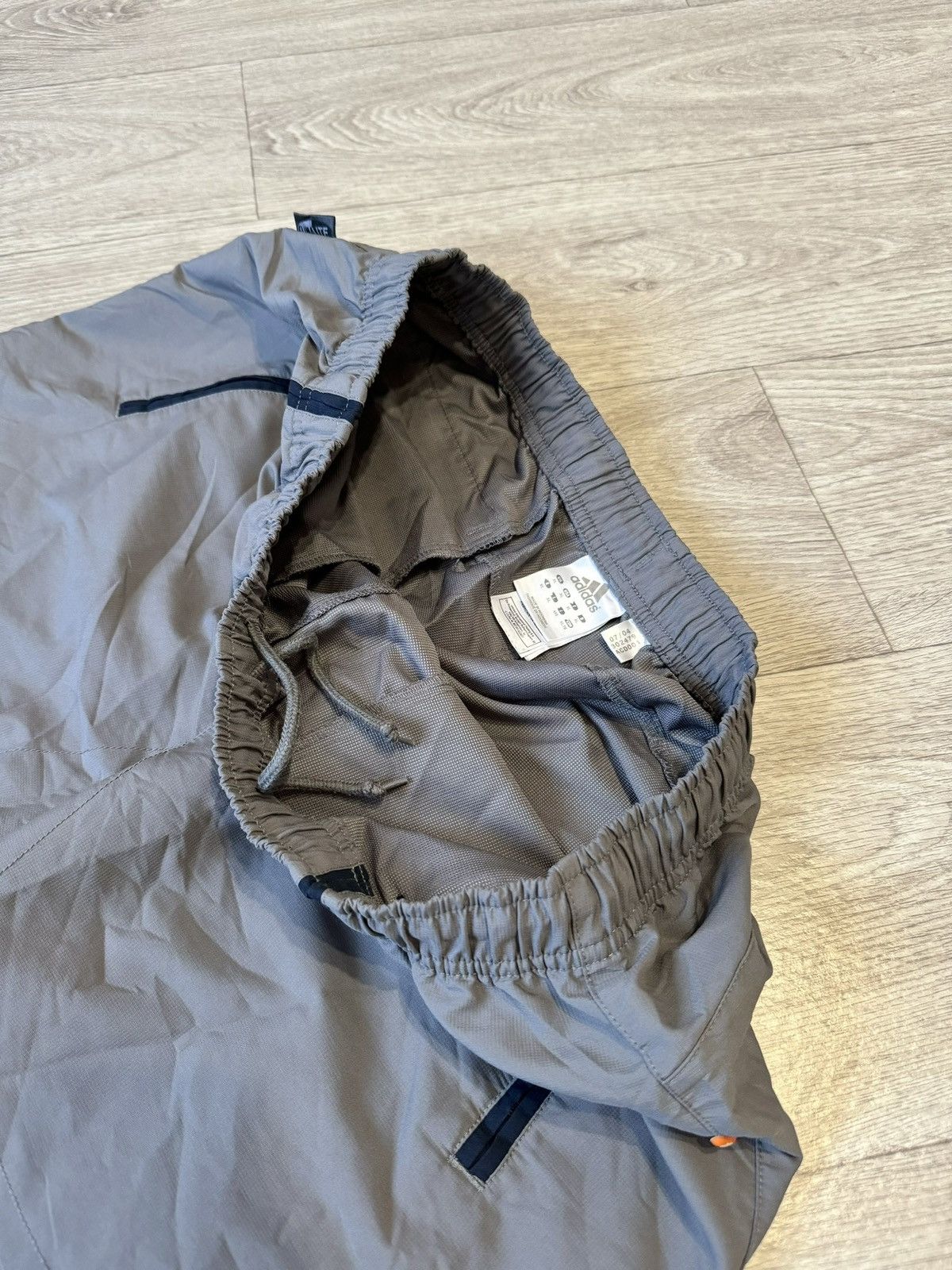Adidas 🔷Vintage Adidas Nylon Drill Y2K Track Pants 2000s🔷 Size US 38 / EU 54 - 5 Thumbnail