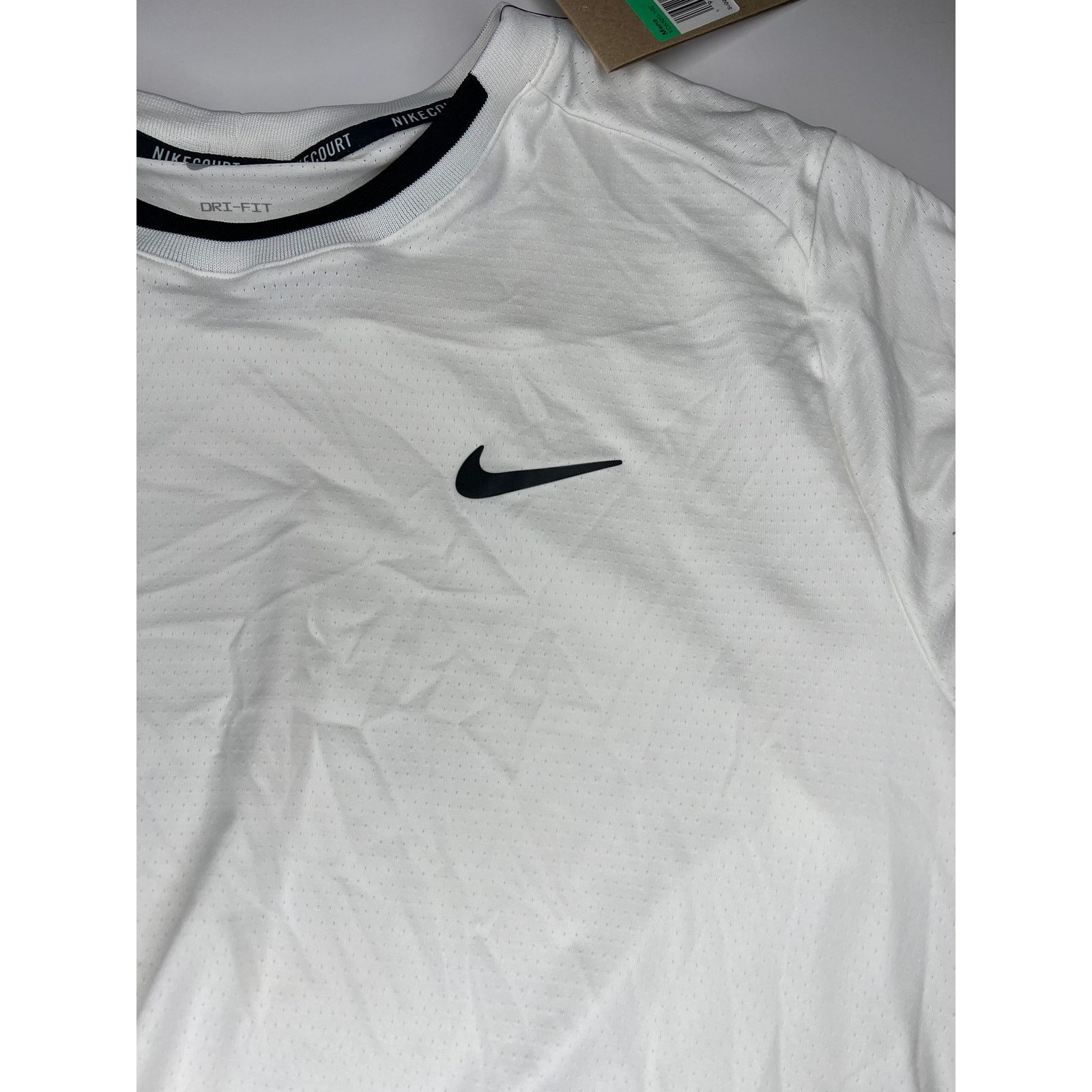 Nike Nike Court advantage Dri-FIT Tennis Shirt White Size US XL / EU 56 / 4 - 3 Thumbnail