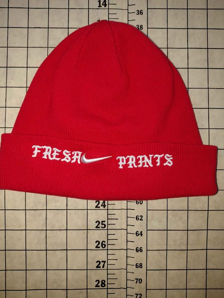 Nike Nike Red Fresh Prints Beanie Size ONE SIZE - 1 Thumbnail