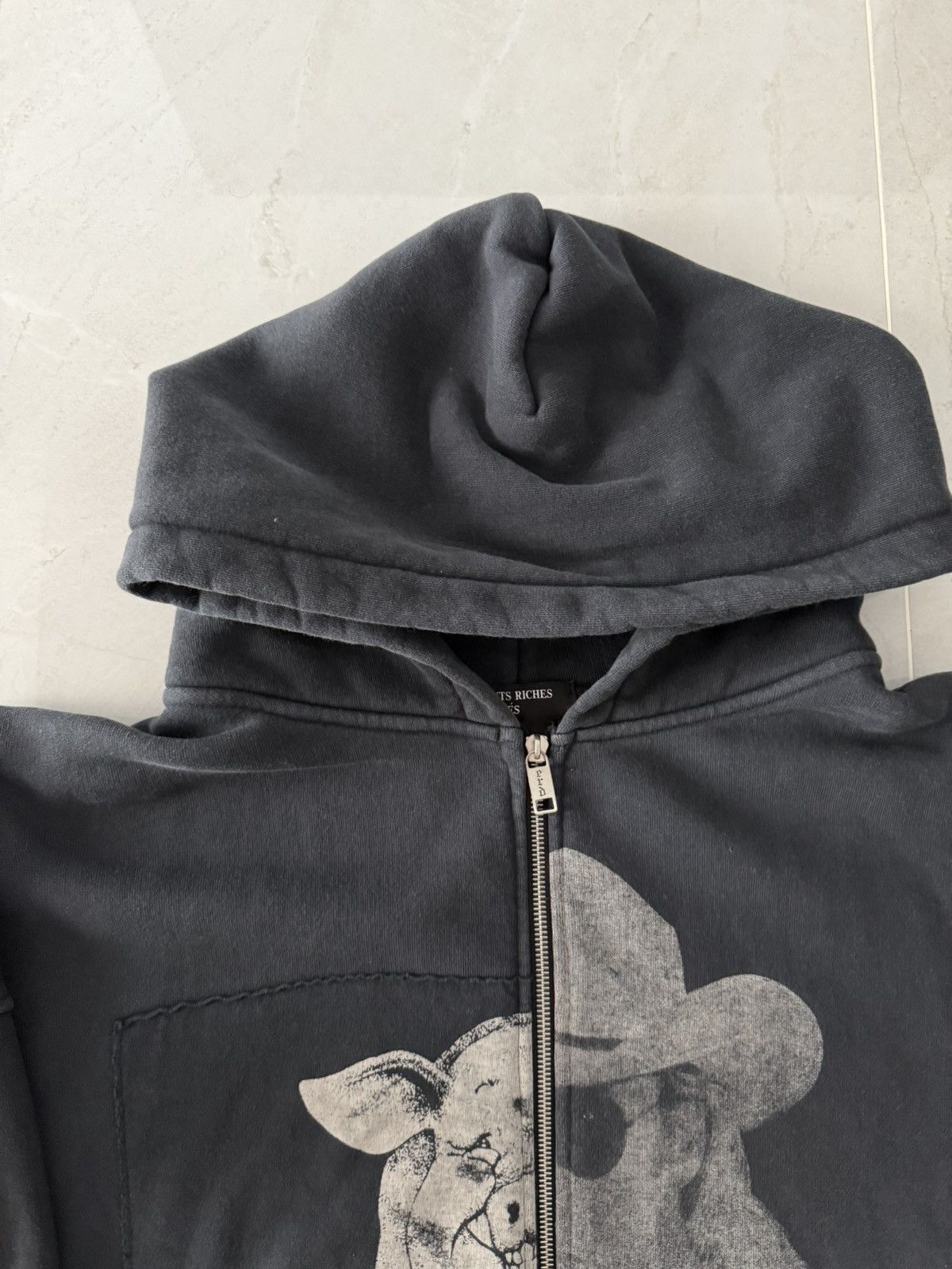 Enfants Riches Deprimes Enfants Riches Deprimes Pig Allen Zip Hoodie Sz.XXL Size US XXL / EU 58 / 5 - 2 Thumbnail