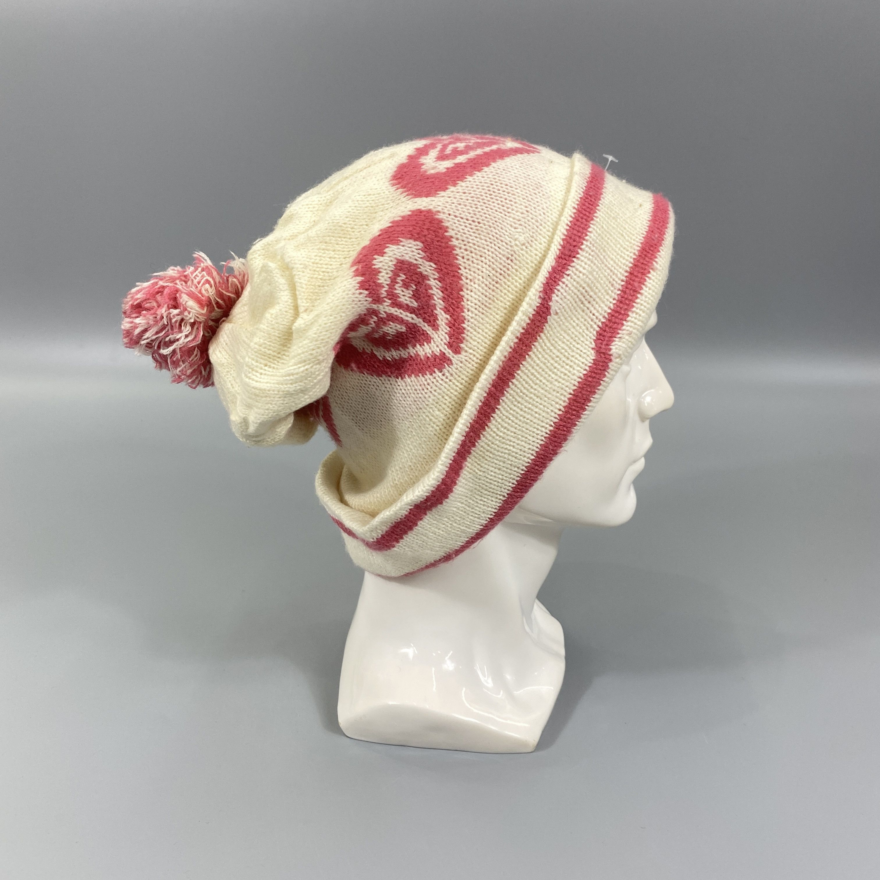 Japanese Brand Roxy Snow Cap Beanie Hat With Pom Pom -BN842 Size ONE SIZE - 4 Thumbnail