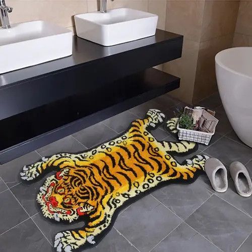 Other 3D Tiger Shape Soft Rug Size ONE SIZE - 2 Thumbnail