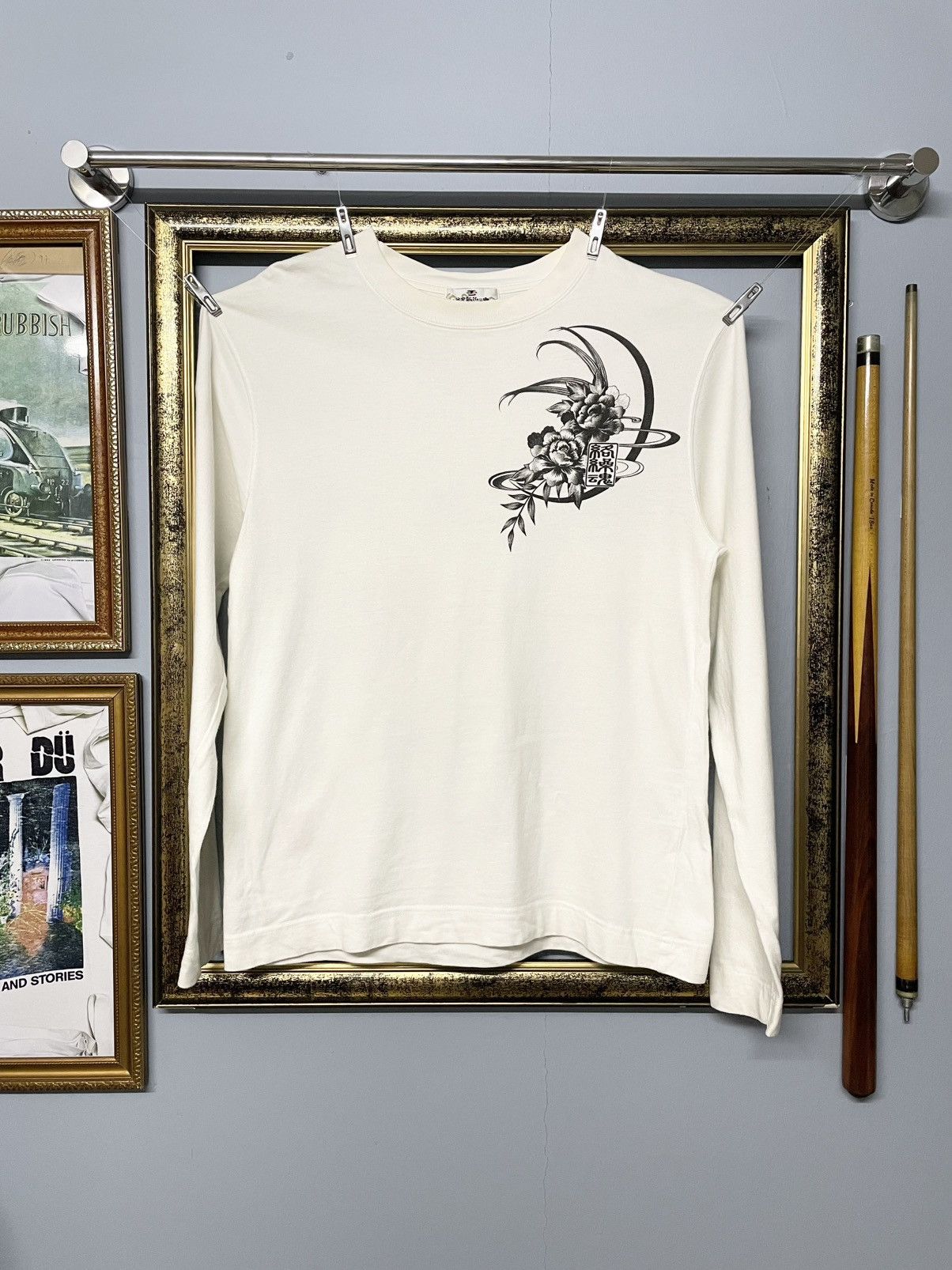 Designer Vintage Og 1990s Japan Designer Karakuri Tamashi Art Tshirt Size US S / EU 44-46 / 1 - 8 Thumbnail