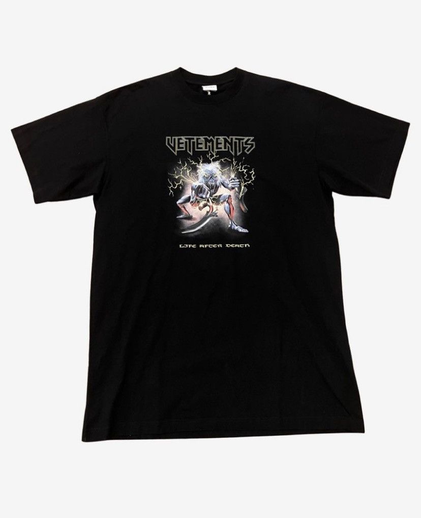 Vetements Vetements Heavy Metal Skull Tee | Grailed