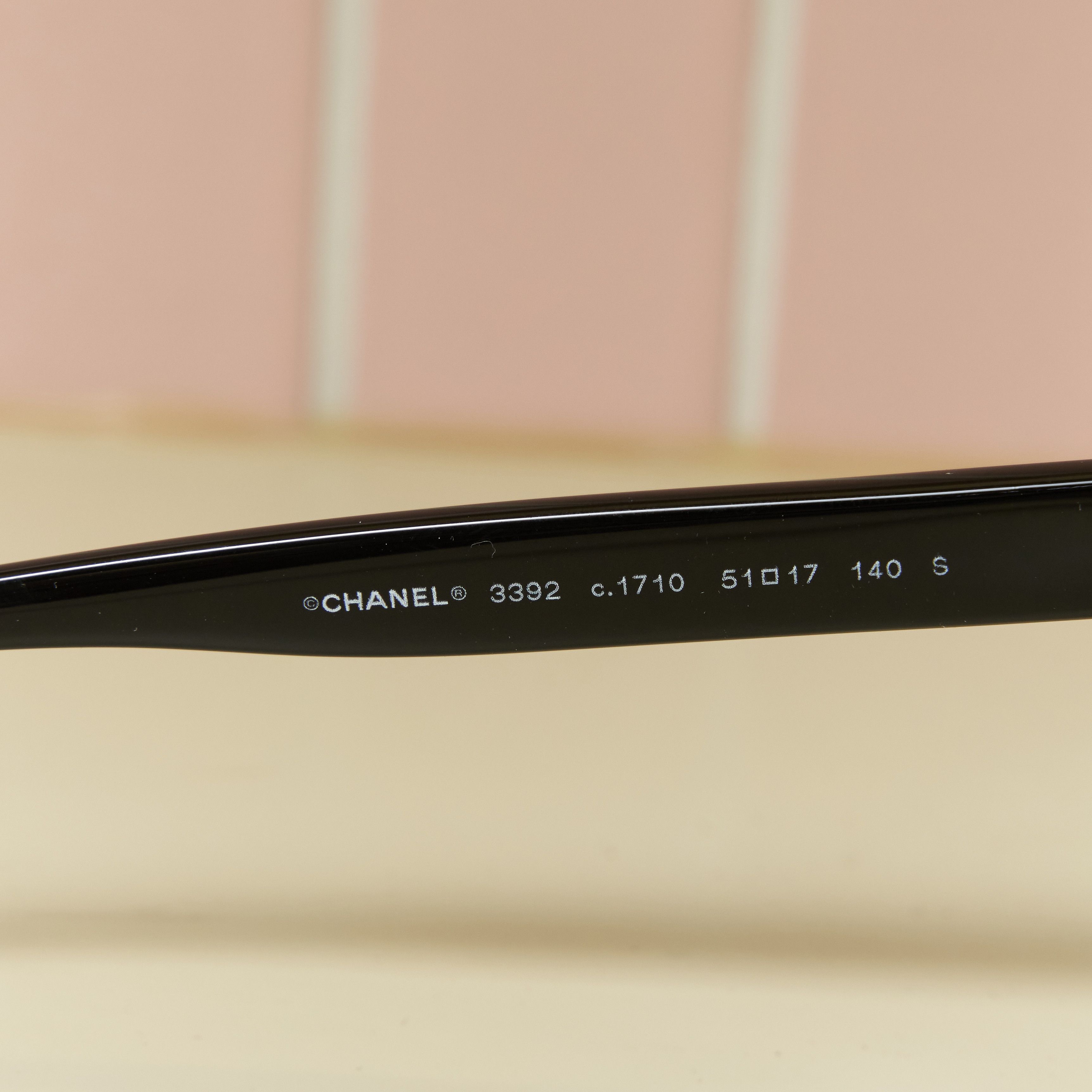 Chanel CHANEL 0CH3392 1710 Sunglasses BLACK Size ONE SIZE - 4 Thumbnail