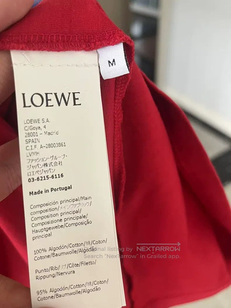 Loewe Loewe Short-sleeved top, deep red Size M / US 6-8 / IT 42-44 - 4 Thumbnail