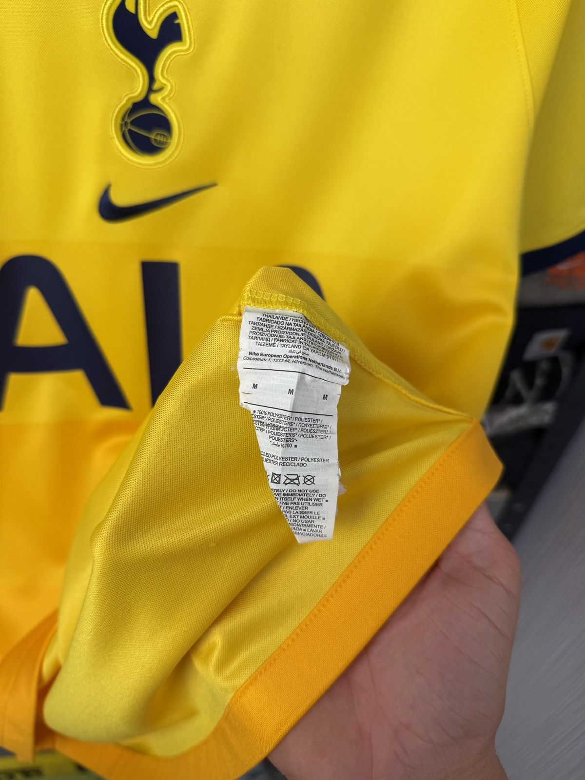 Nike Tottenham Nike AIA swoosh away jersey Shirt tee vintage Size US M / EU 48-50 / 2 - 9 Thumbnail