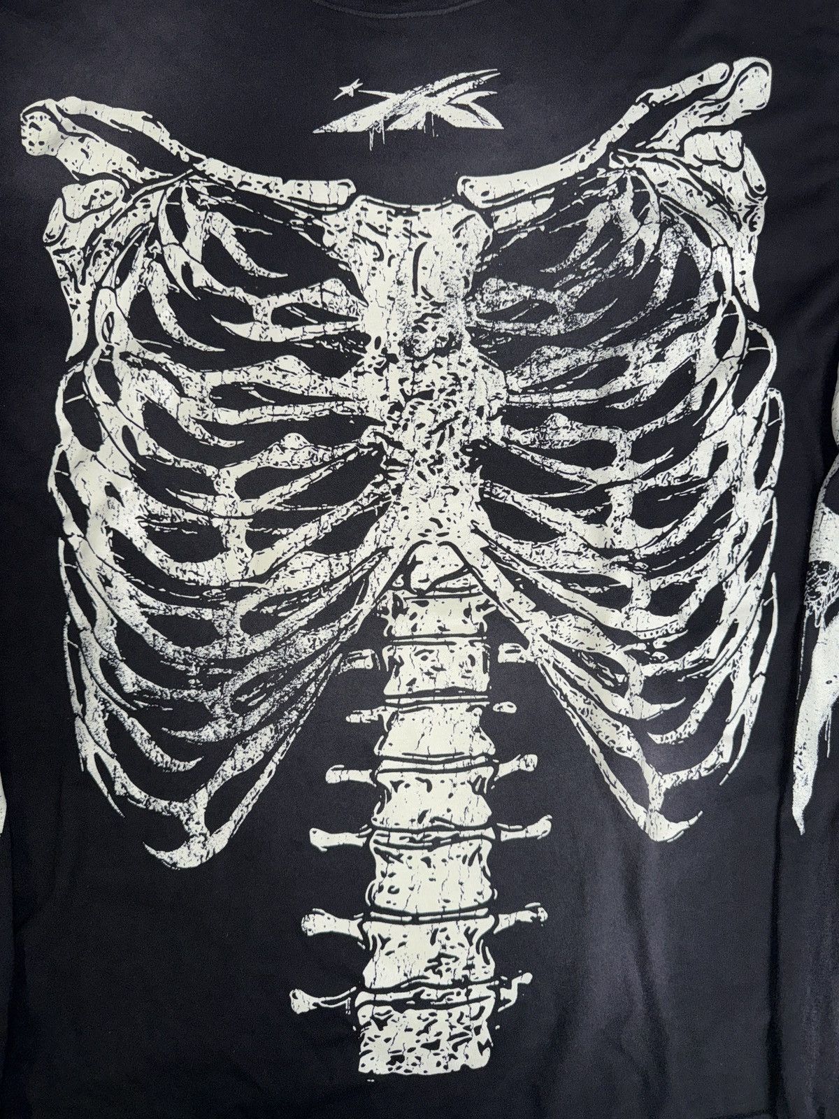 HELLSTAR Hellstar Skeleton Long Sleeve T-shirt Size US L / EU 52-54 / 3 - 2 Thumbnail